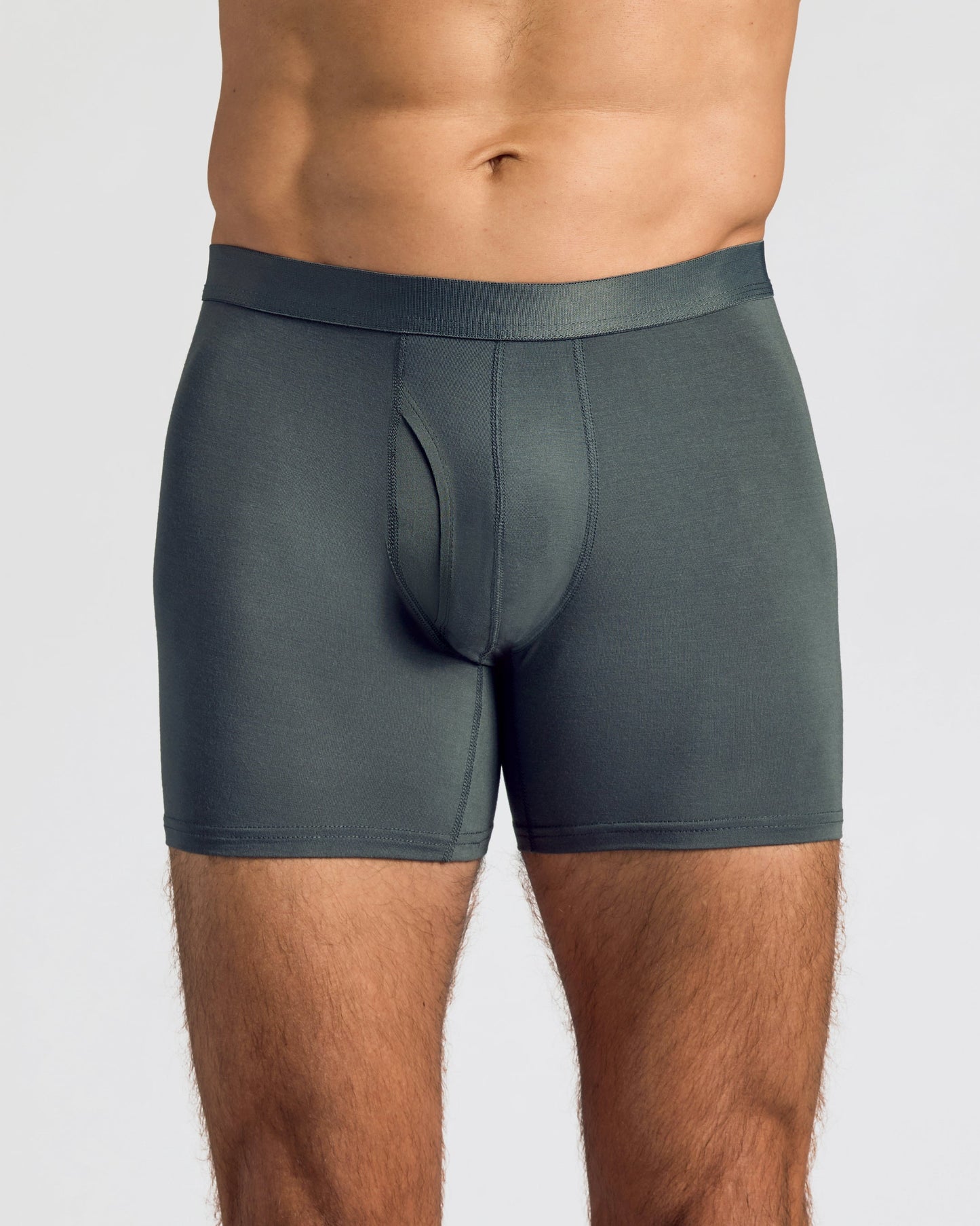 Carbon Boxer Briefs W/ Fly 6-Pack