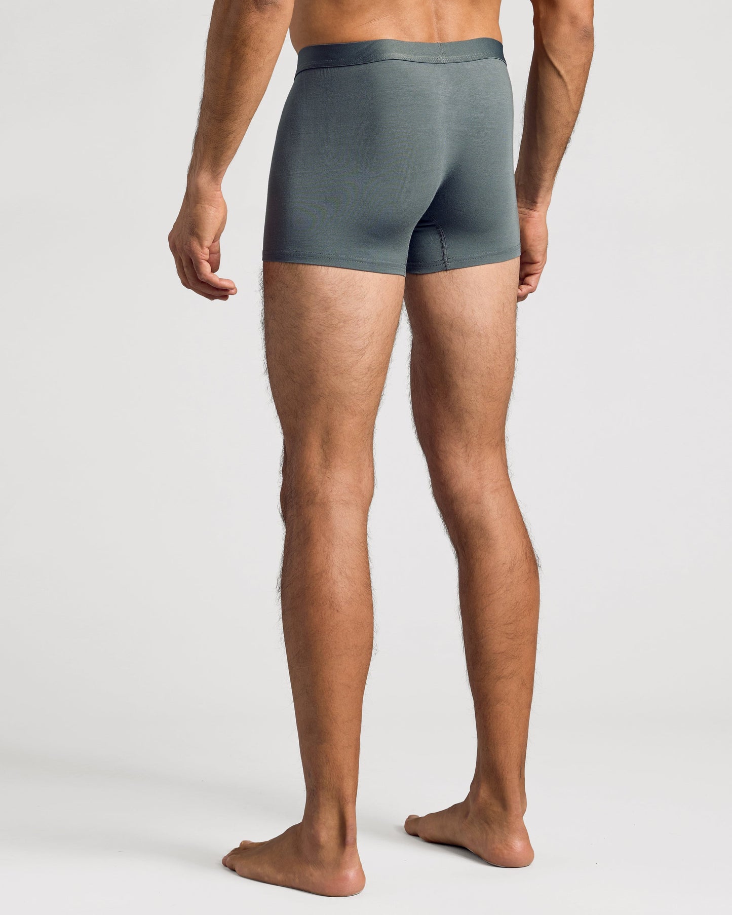 Carbon Boxer Trunks W/ Fly 3-Pack