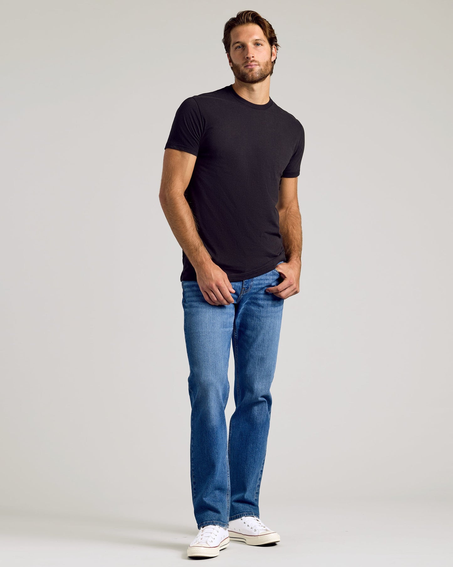 Black Classic Crew Neck 3-Pack