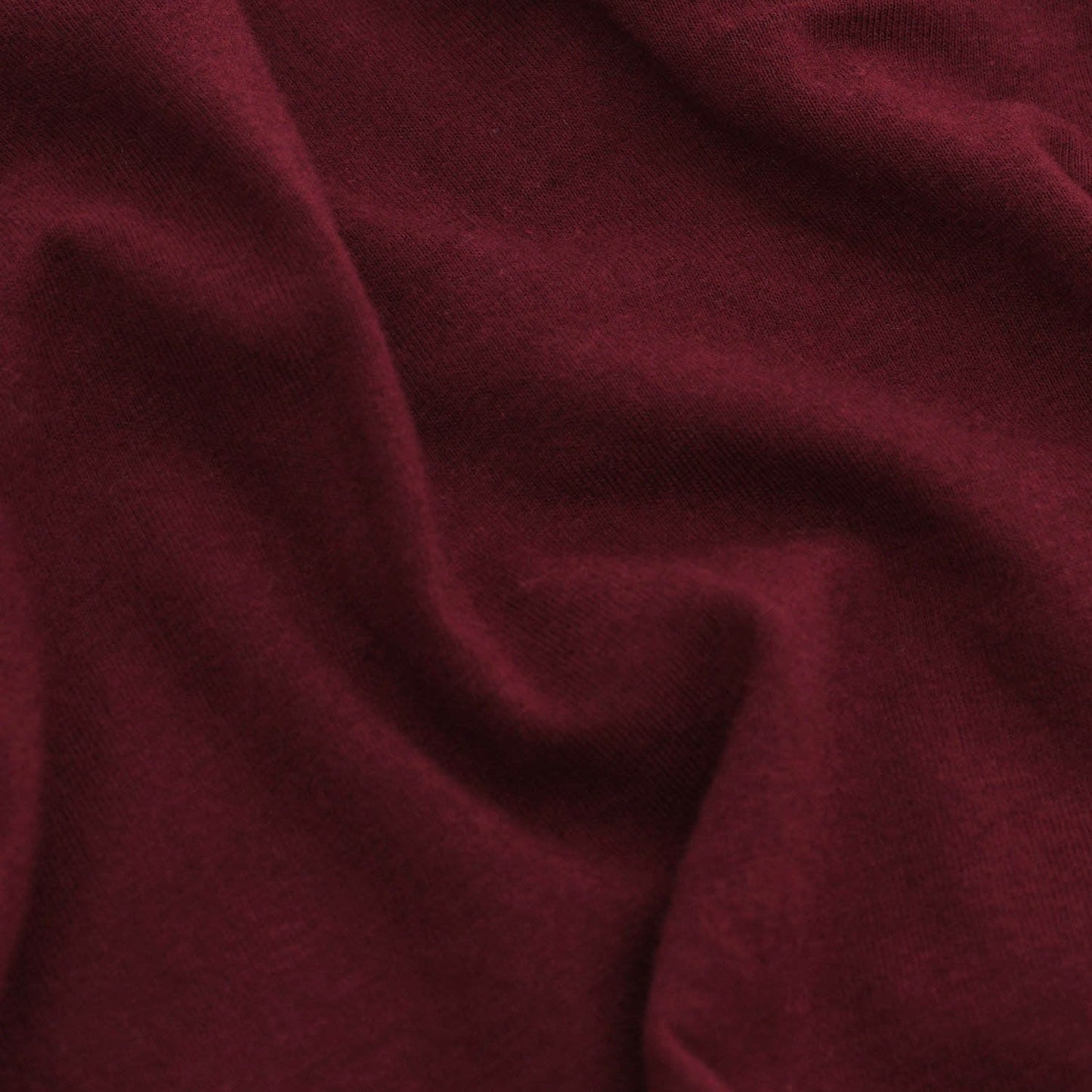 Burgundy Classic Long Sleeve Crew Neck
