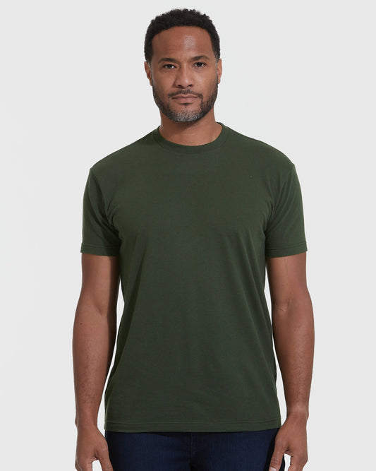 Dark Olive Classic Crew Neck