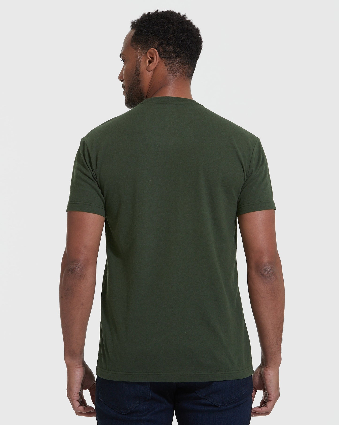 Dark Olive Classic Crew Neck
