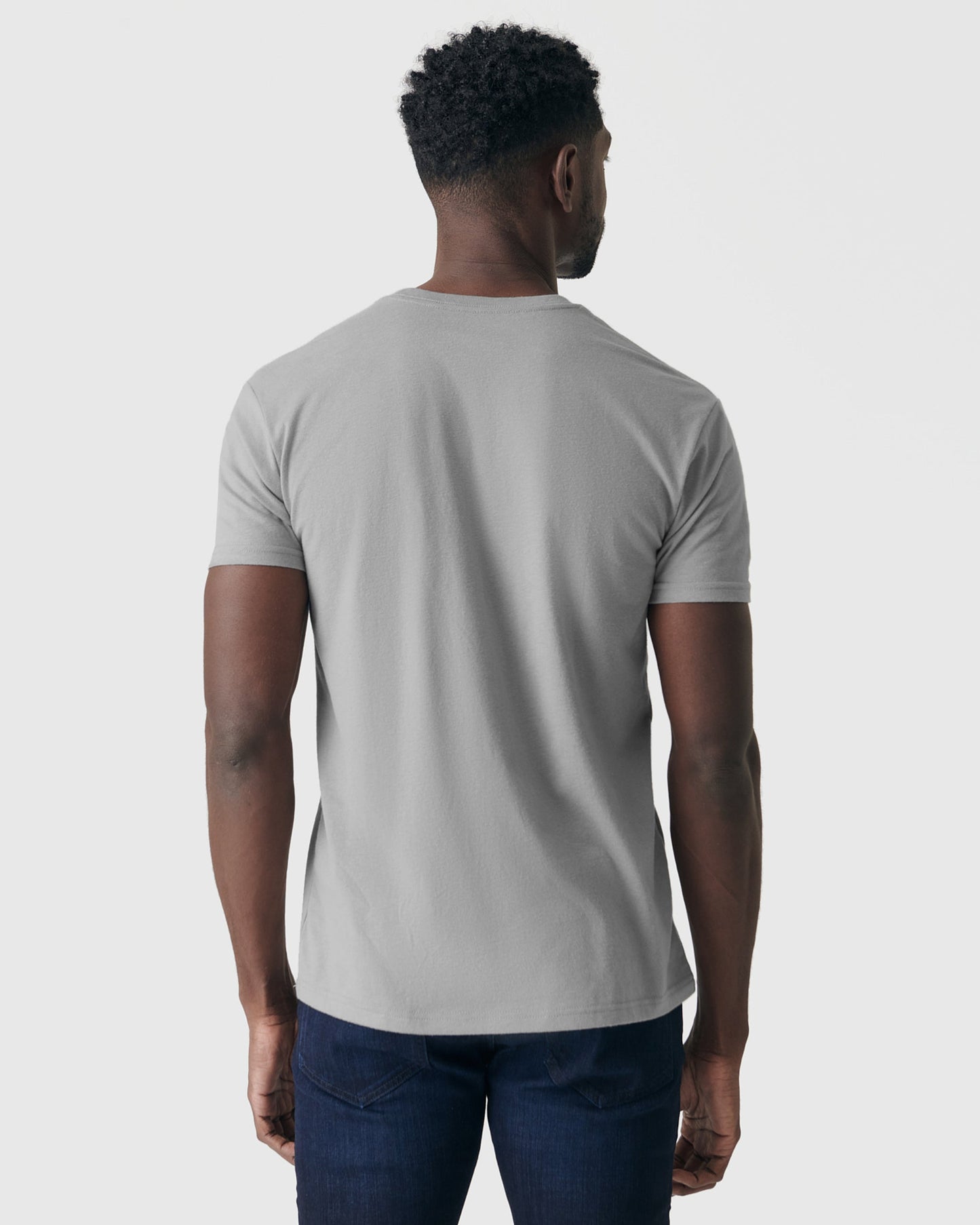 Glacier Gray Short Sleeve Crew Neck Tee