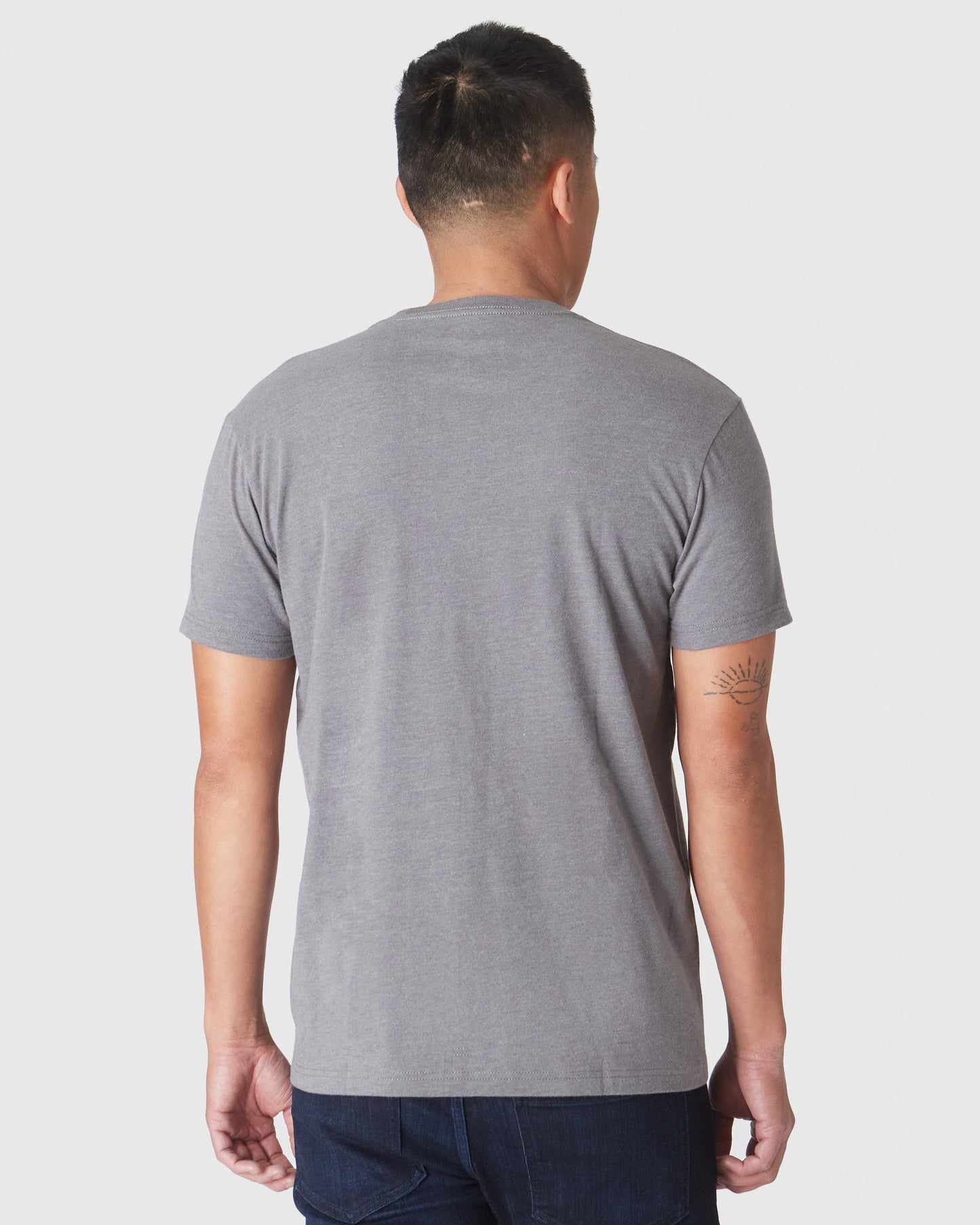 Heather Graphite Classic Crew Neck