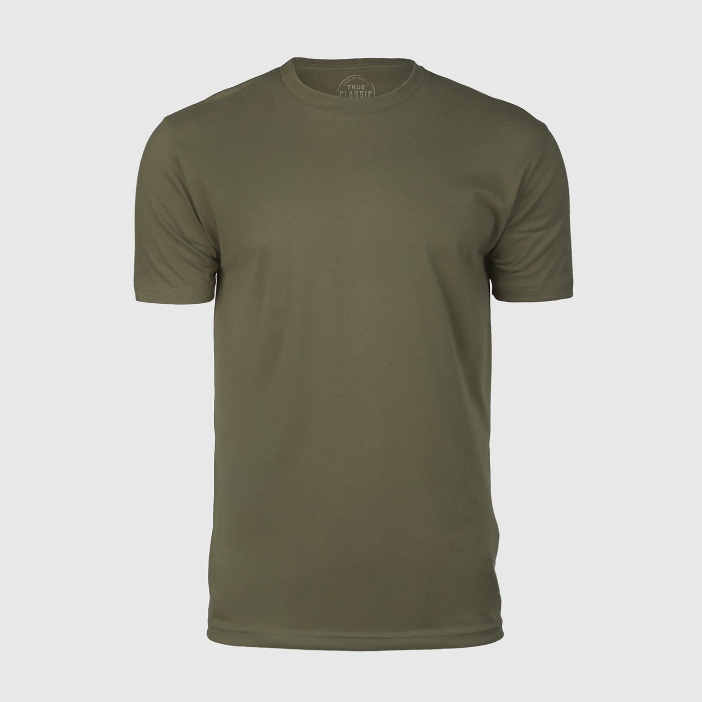 Military Green Classic Crew Neck