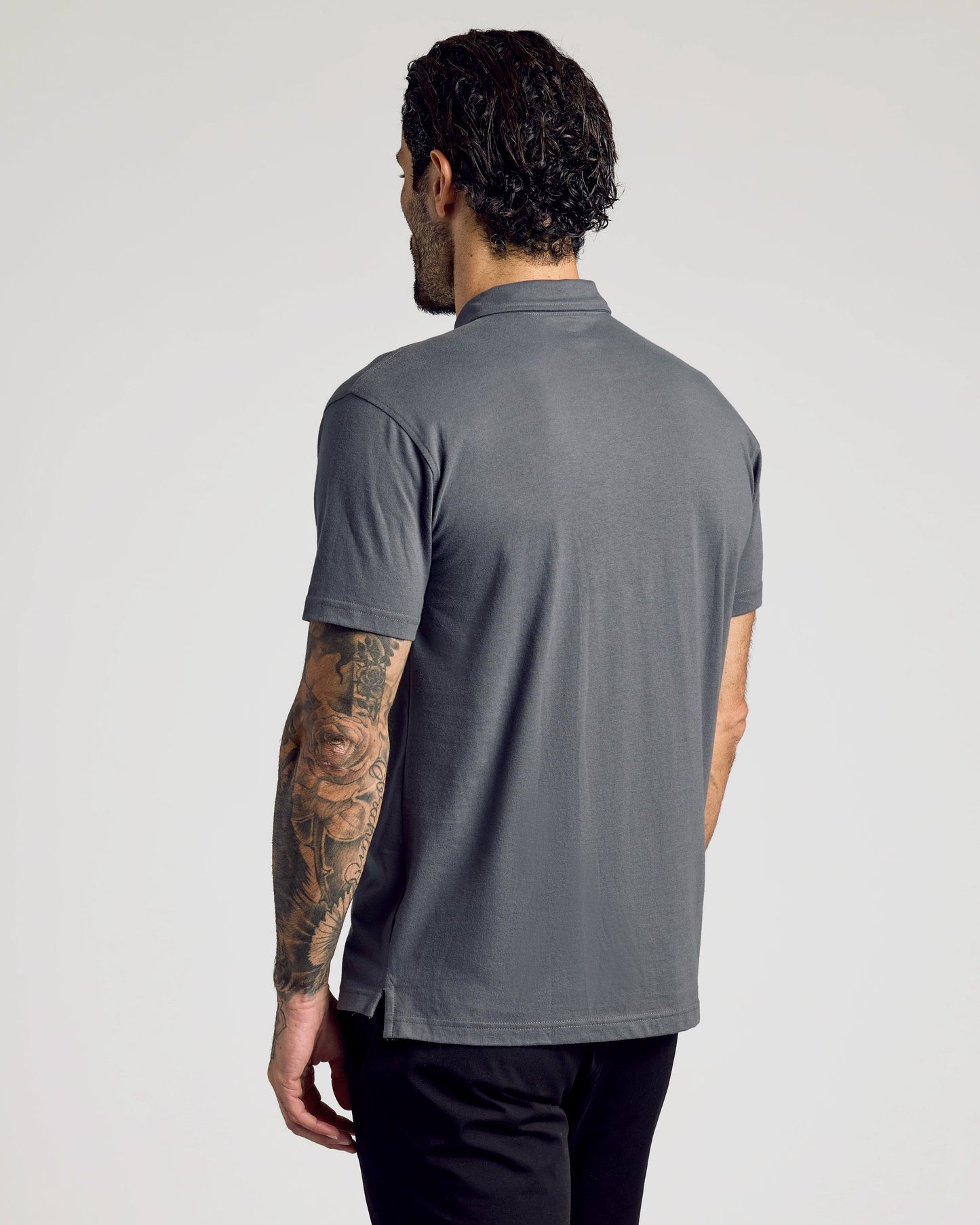 Carbon Short Sleeve Polo