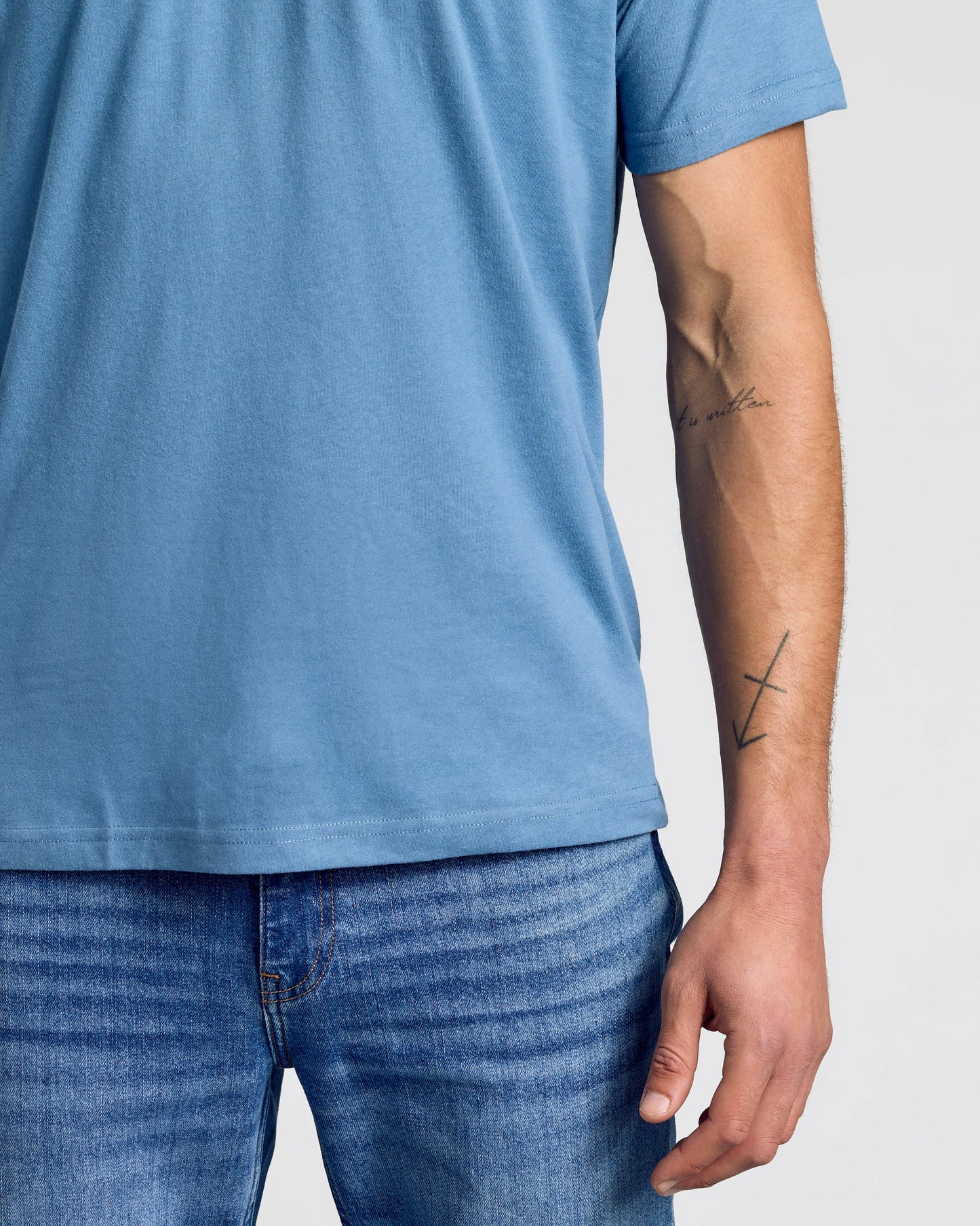 Indigo Short Sleeve Polo