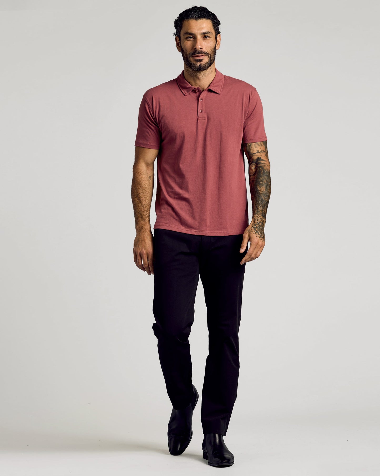 Rustic Apple Short Sleeve Polo