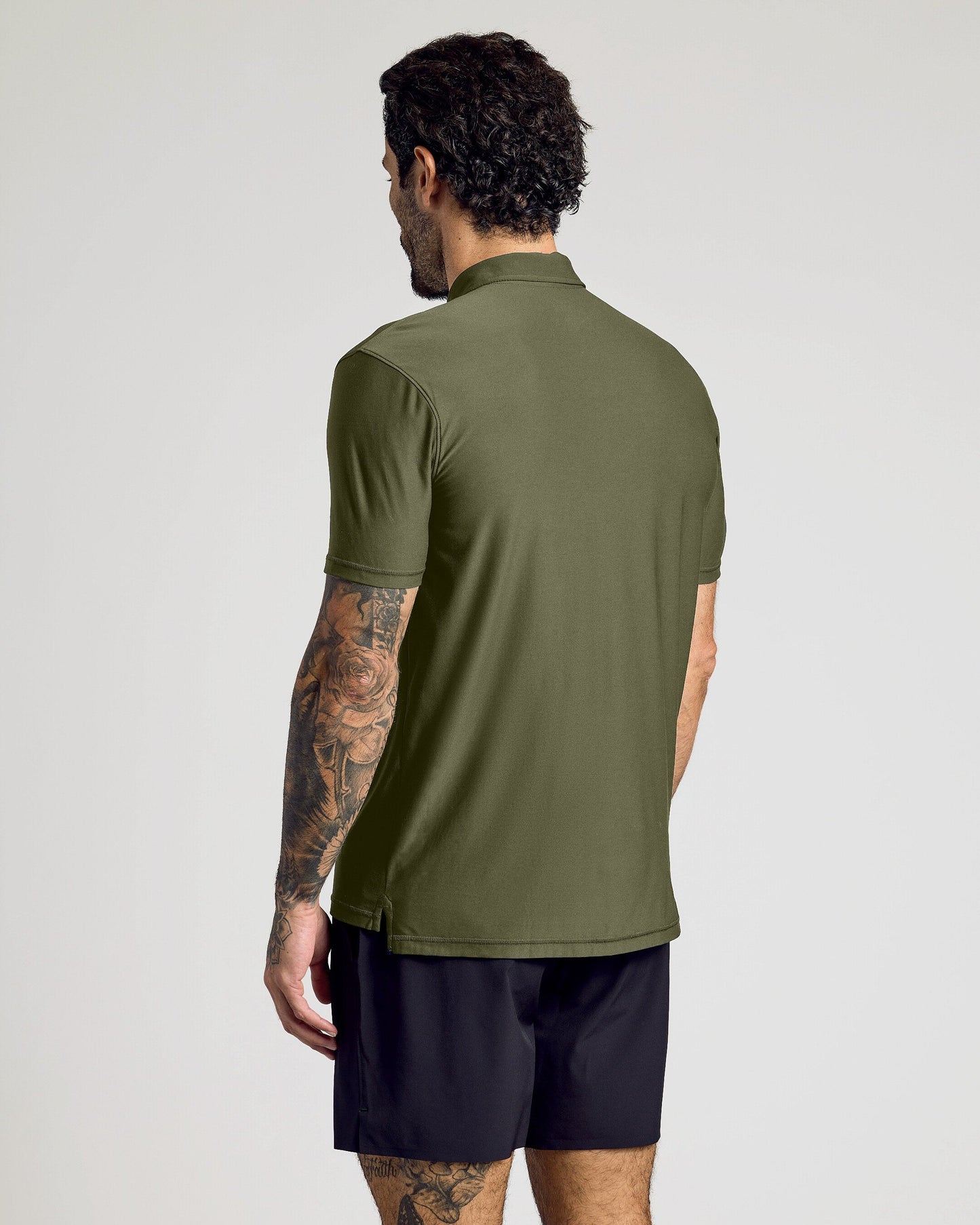 Military Green Active Polo 2.0