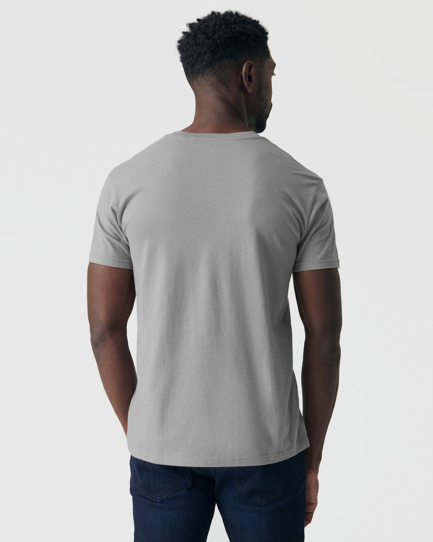 Glacier Gray Classic V-Neck