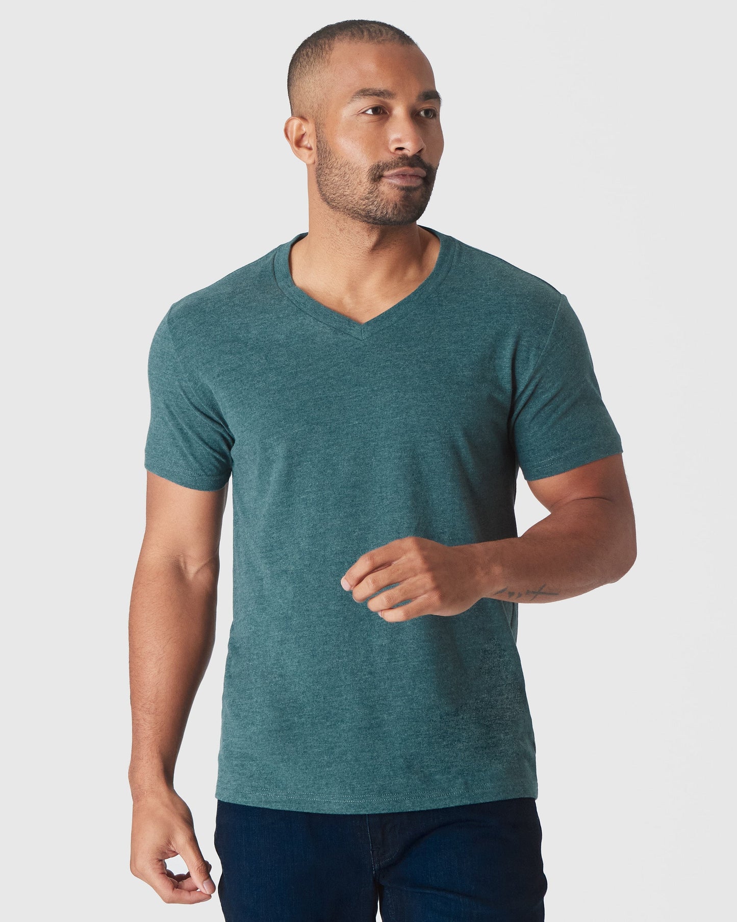 Heather Seafarer Classic V-Neck