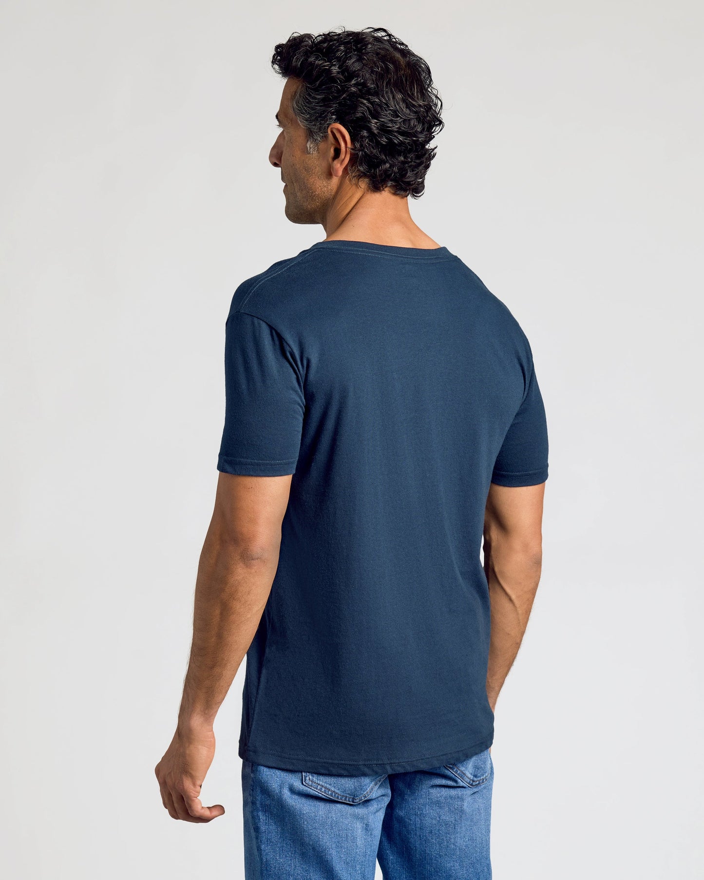 Navy Classic V-Neck