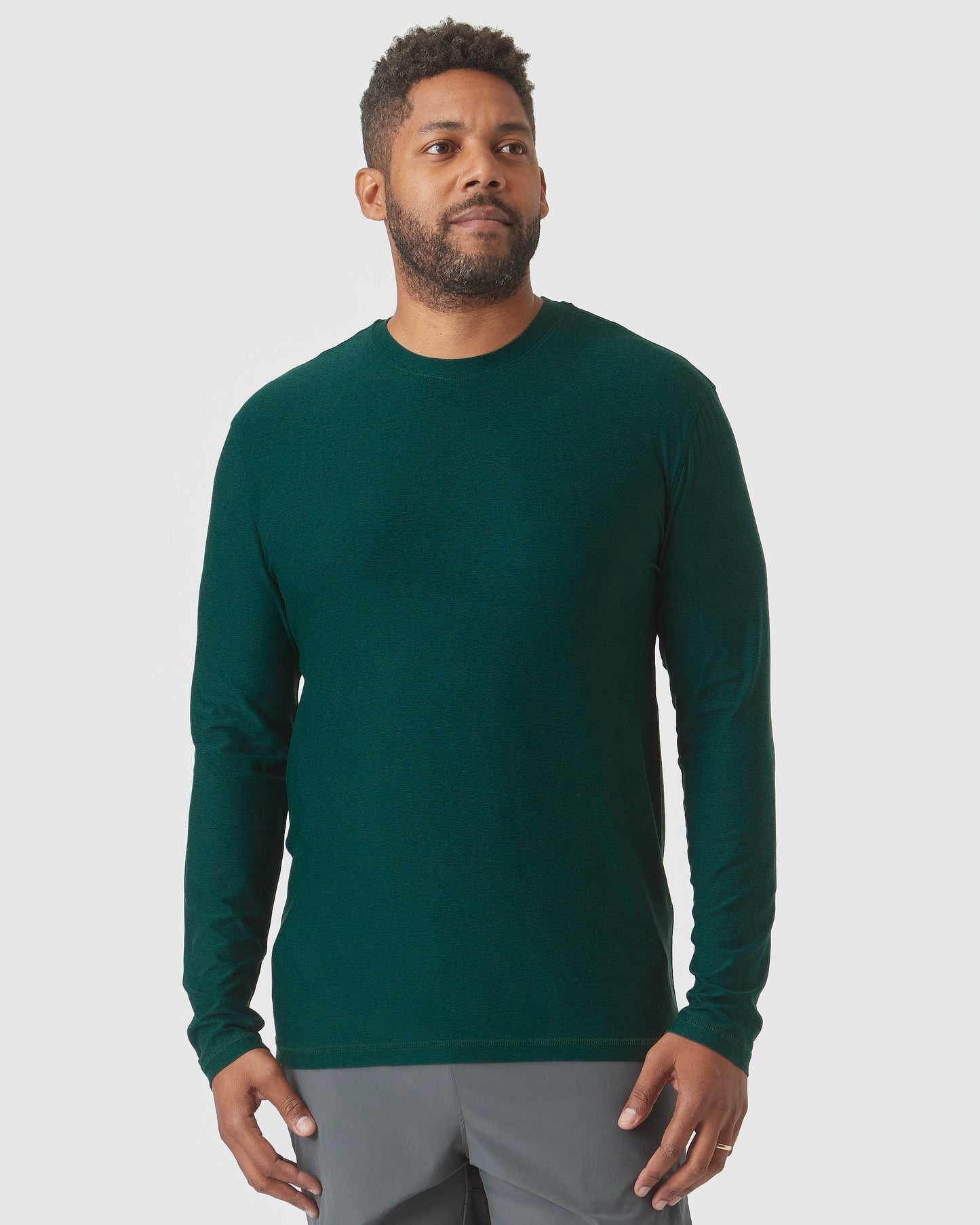 Active Long Sleeve Crew Neck T-Shirt