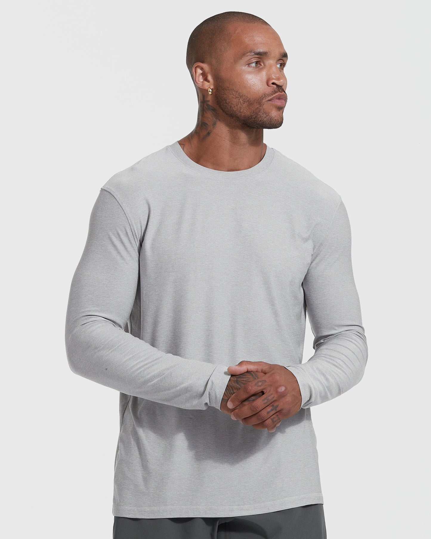 Active Long Sleeve Crew Neck T-Shirt