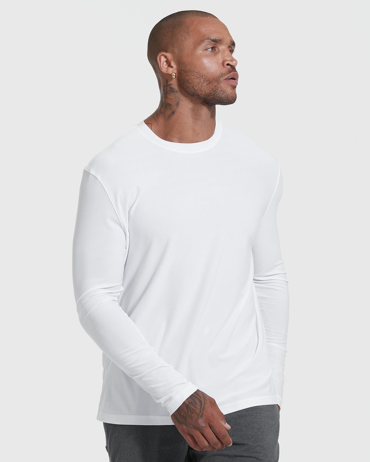 Active Long Sleeve Crew Neck T-Shirt
