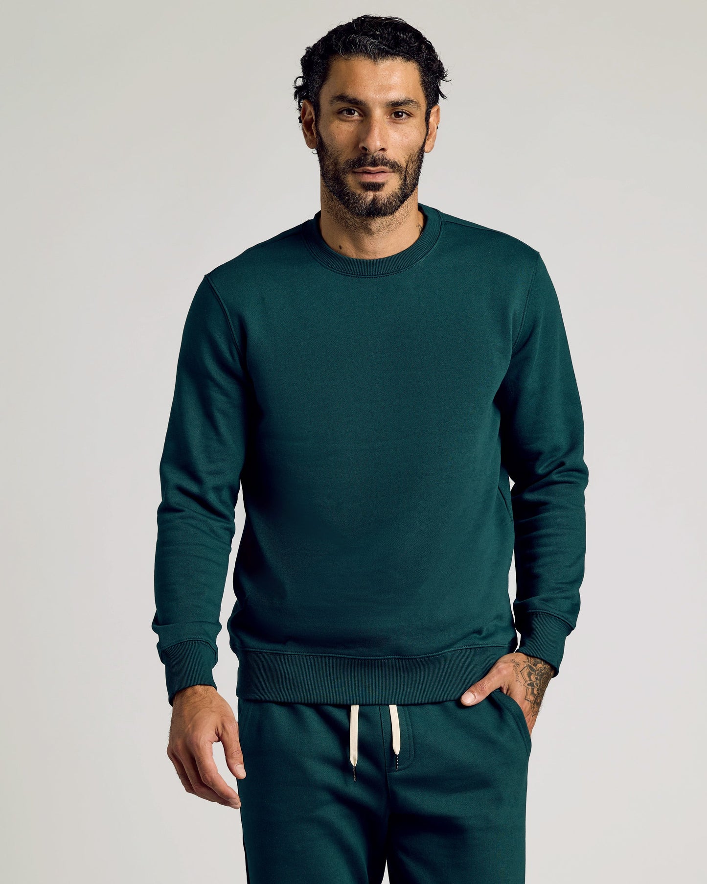 Emerald Pullover Fleece Crew & Jogger 2-Pack