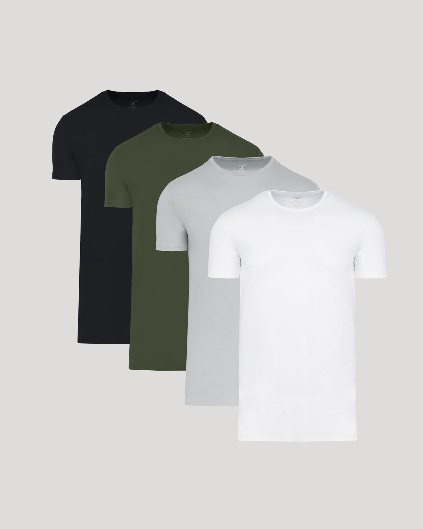 Grove Neutrals Tall Pima Crew 4-Pack