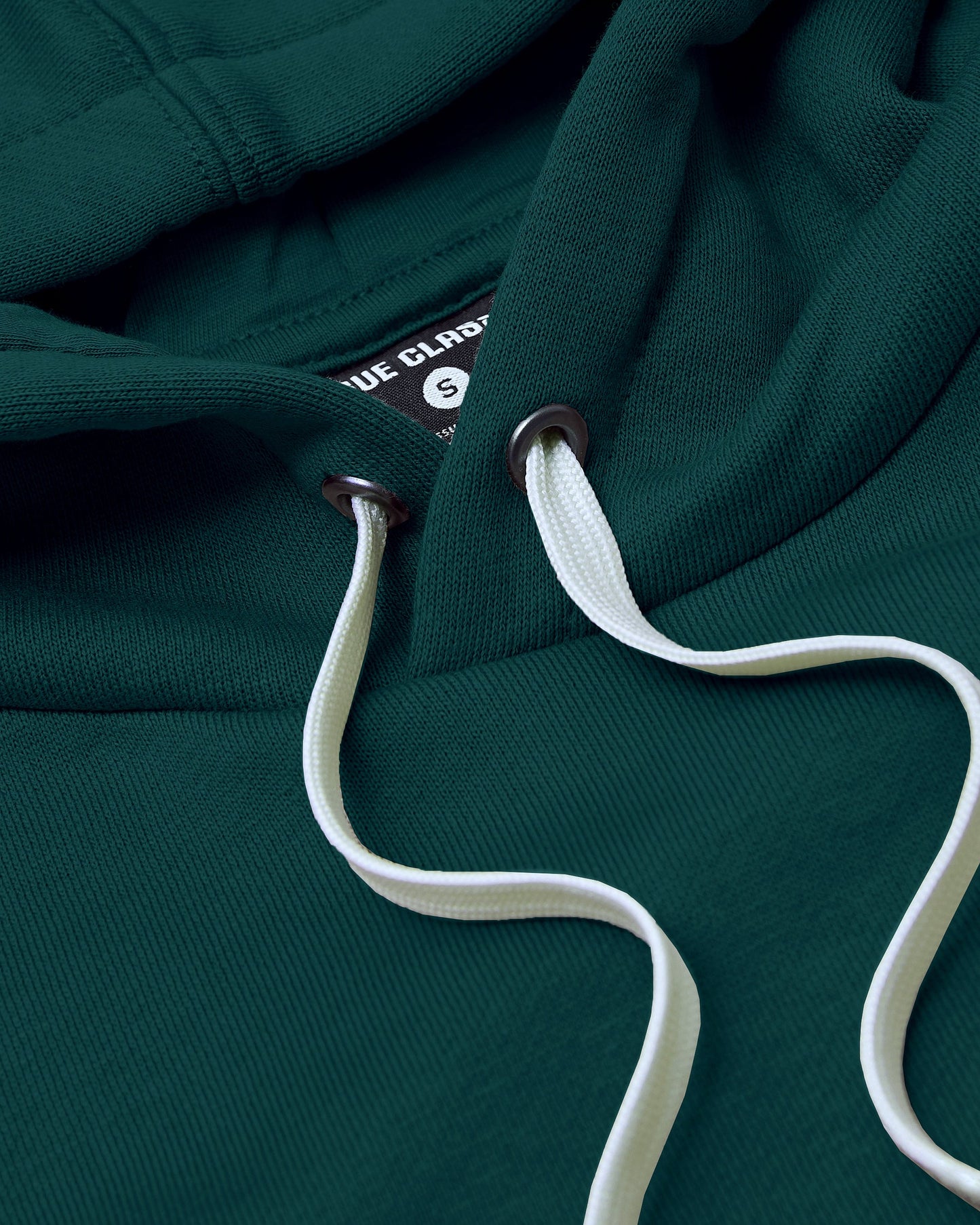 Emerald Fleece French Terry Pullover Hoodie