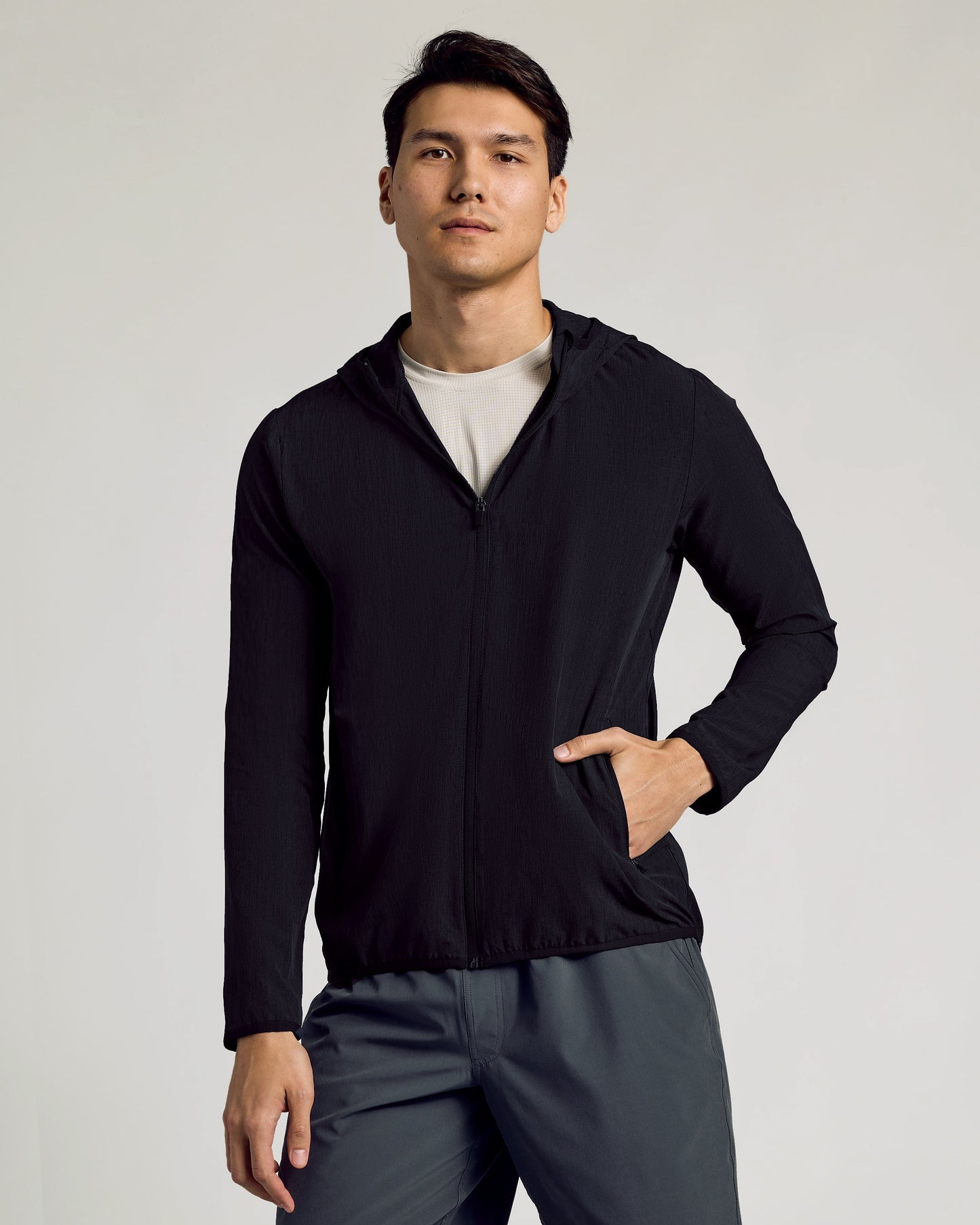 Black Active Shell Jacket & Active Jogger 2-Pack