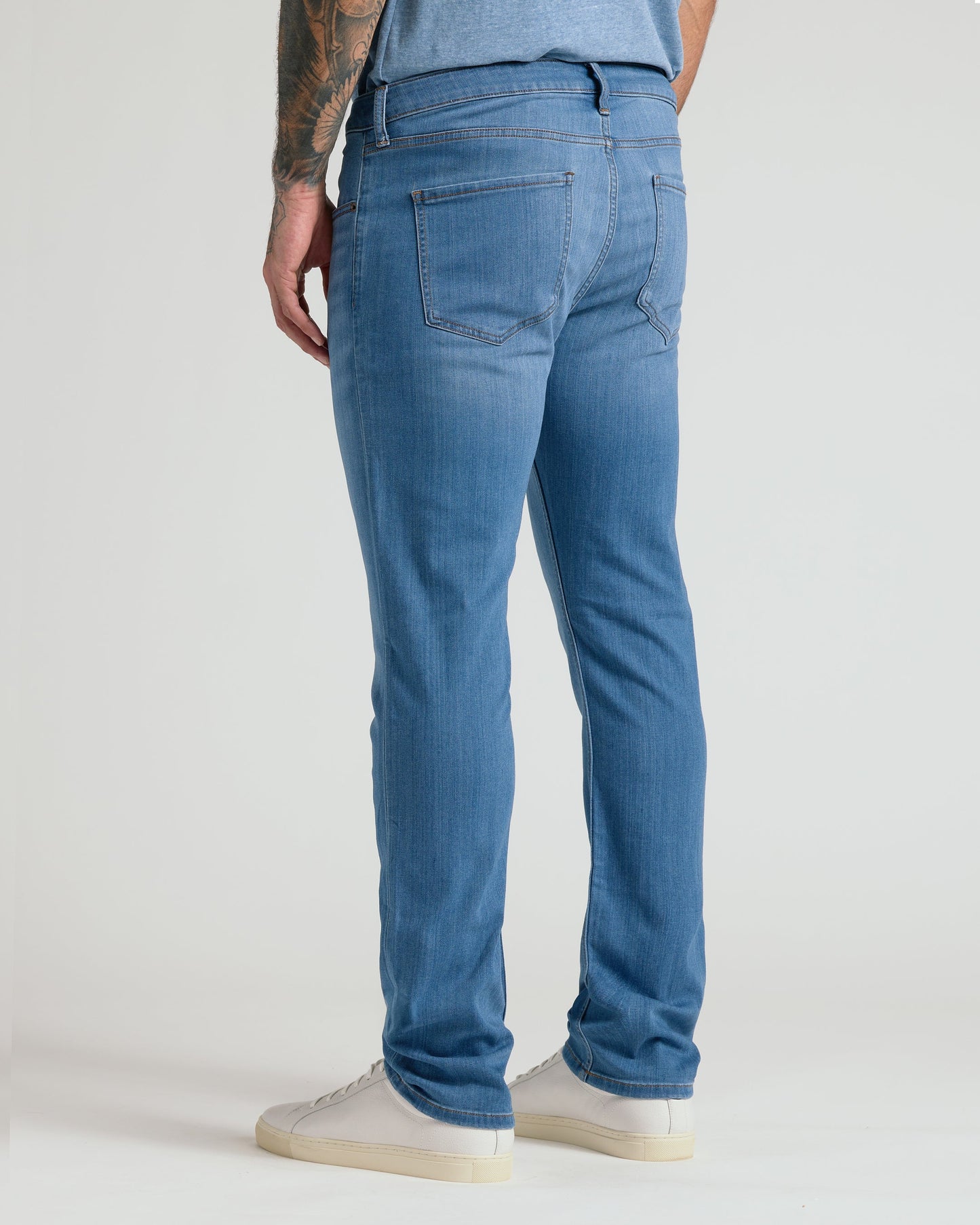 Medium Indigo Wash Slim Comfort Stretch Jeans