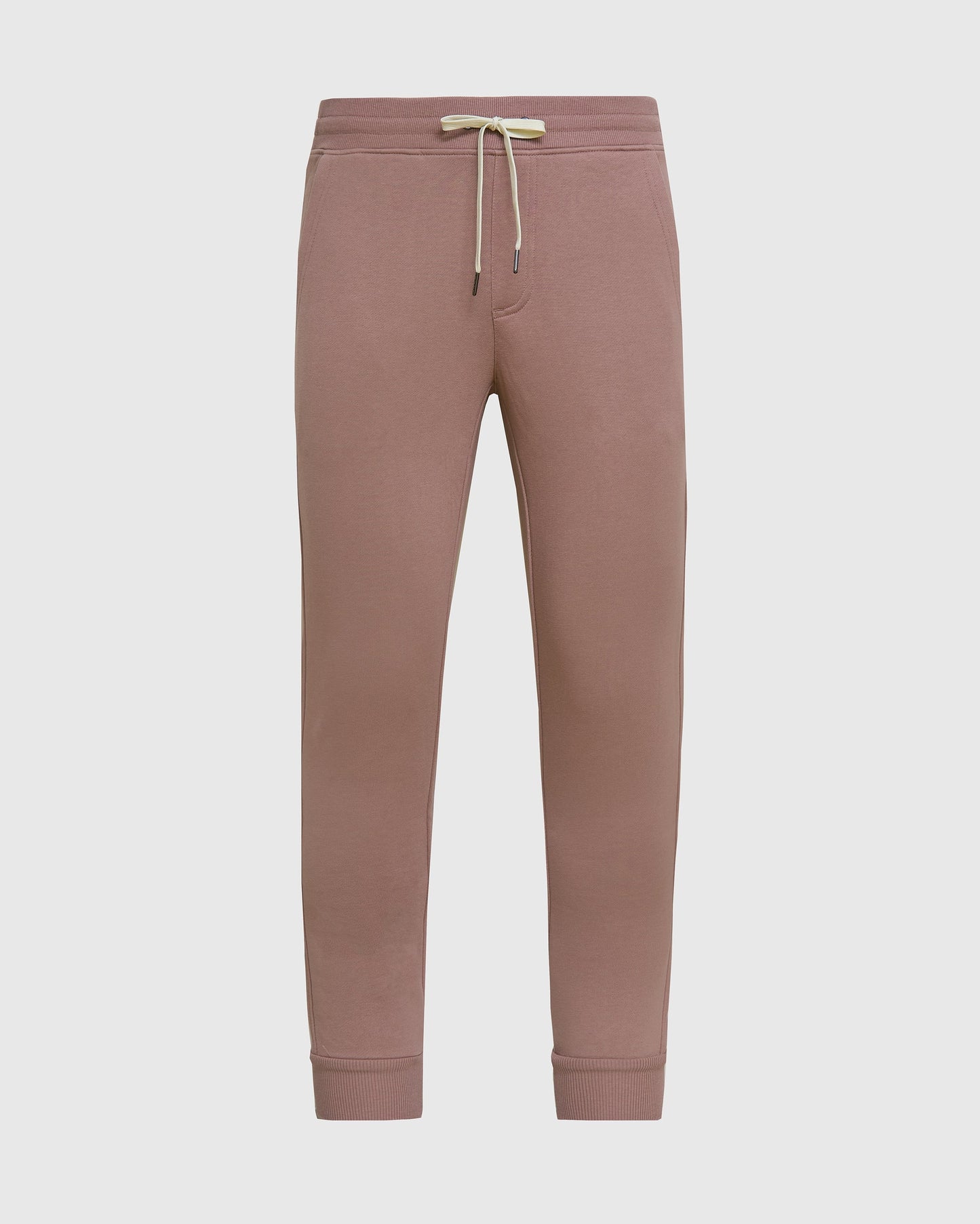 Slate Mauve Fleece French Terry Joggers