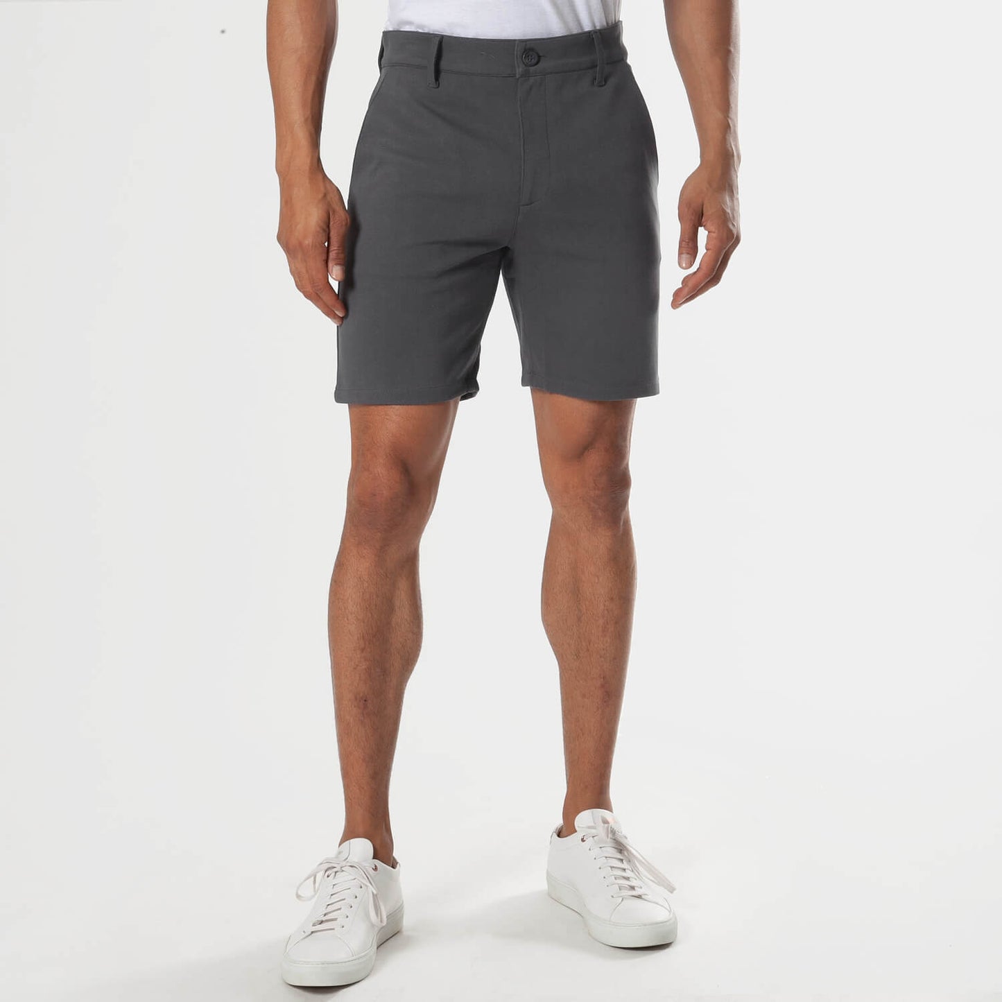 7" Neutral Comfort Knit Chino Shorts 3-Pack