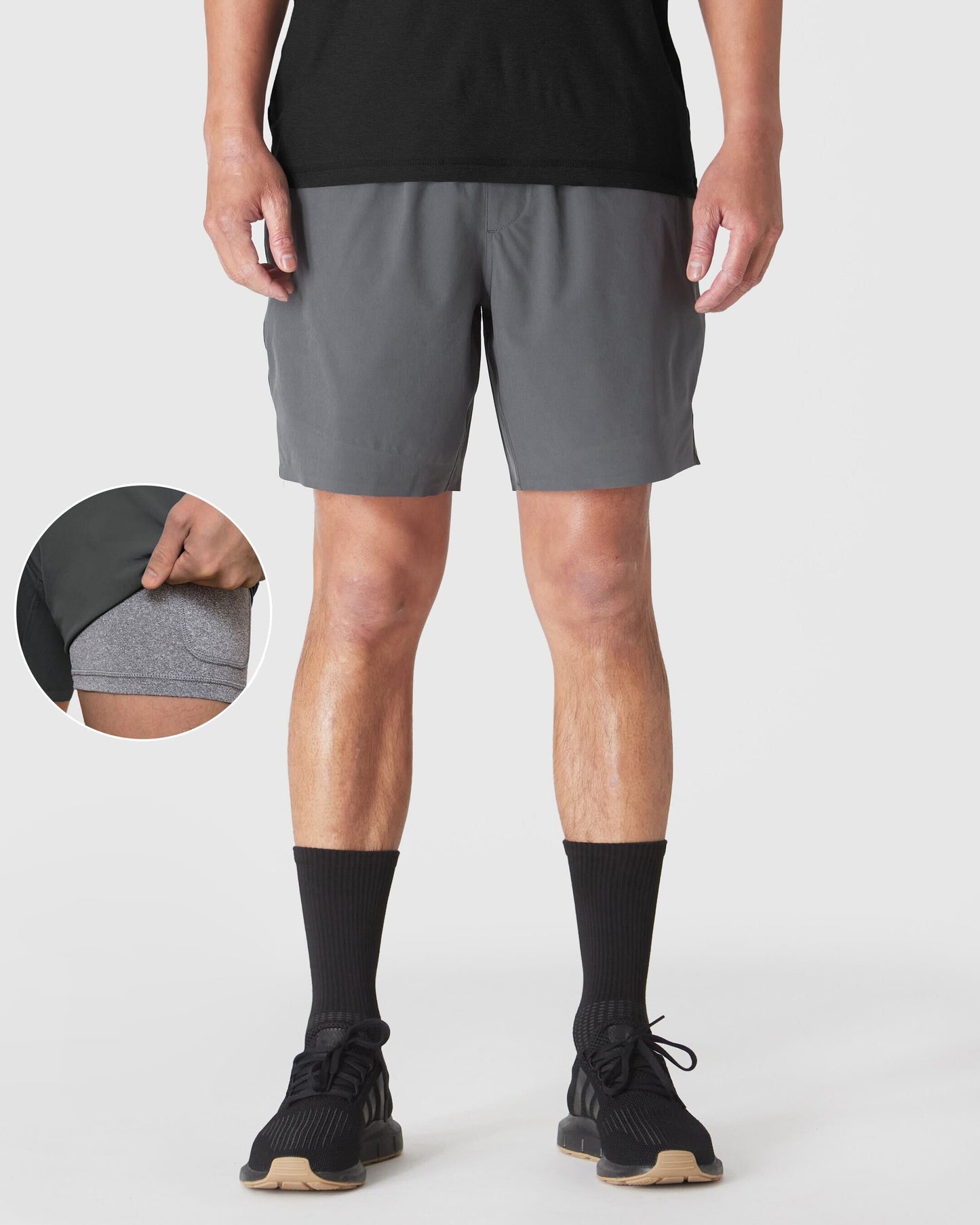 7" Carbon & Voyager 2-in-1 Training Shorts 2-Pack
