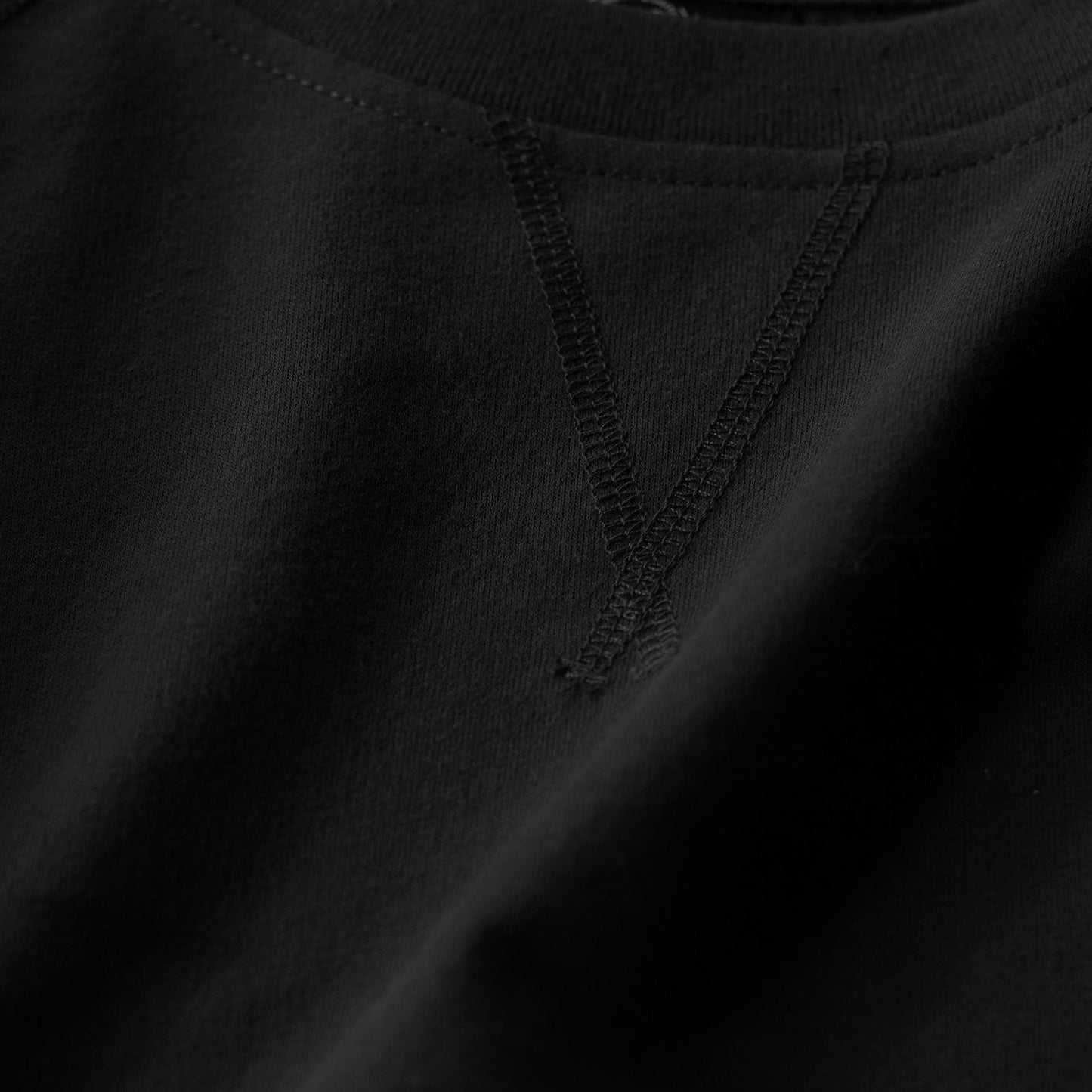 Black French Terry Sweatshirt