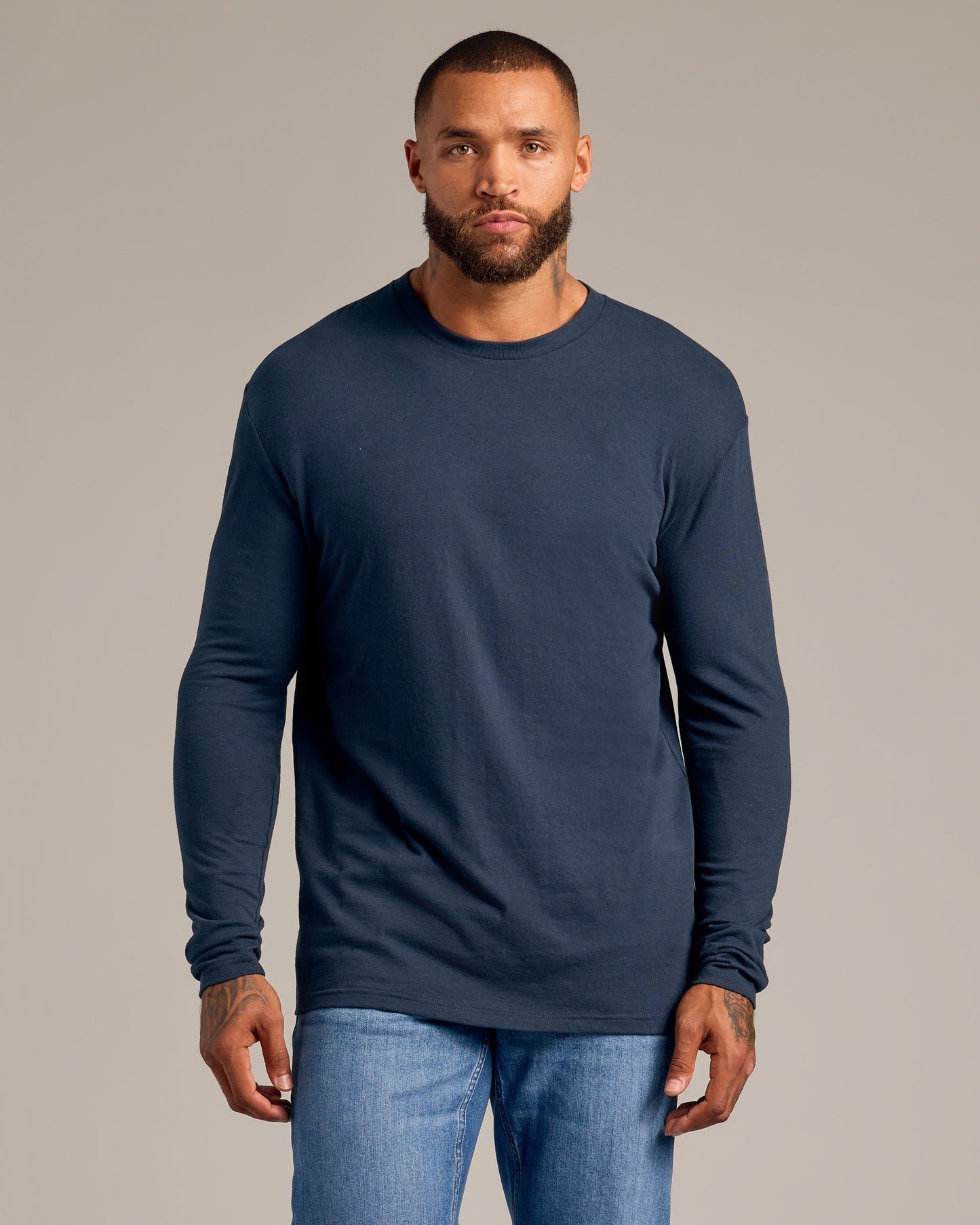 The Essentials Classic Long Sleeve Crew Neck 3-Pack