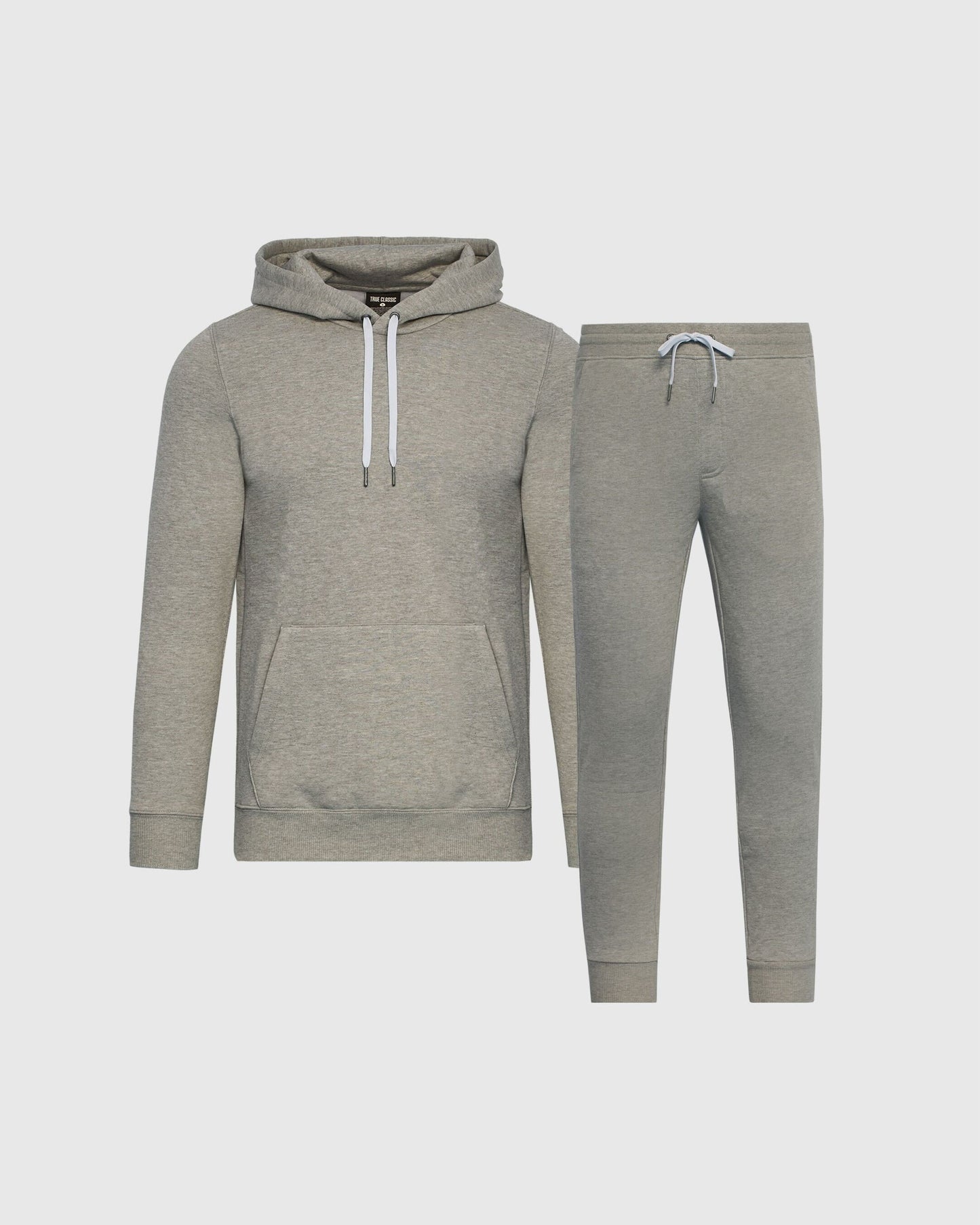 Dark Heather Gray Pullover Fleece Hoodie & Jogger 2-Pack