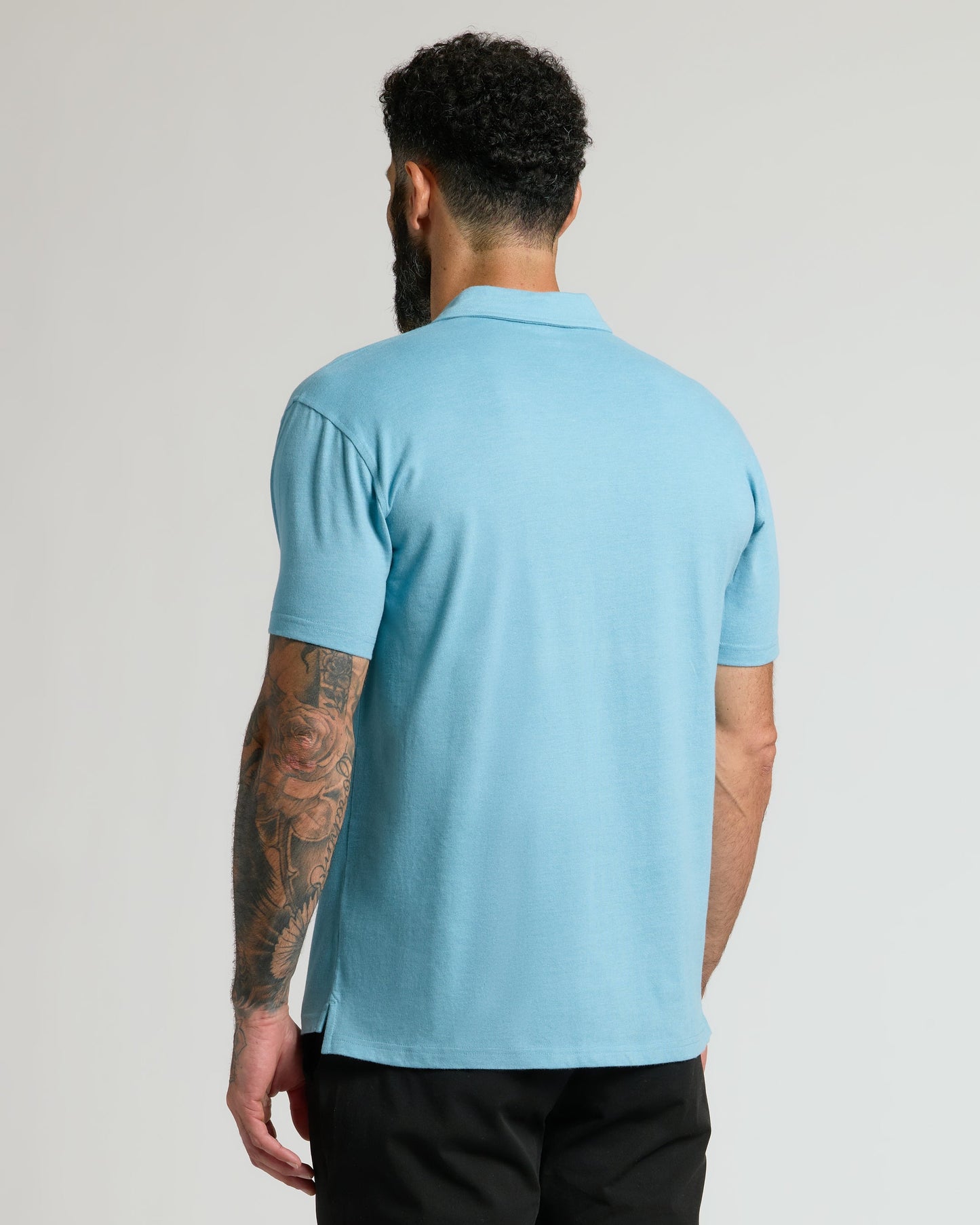 Heather Voyager Short Sleeve Polo