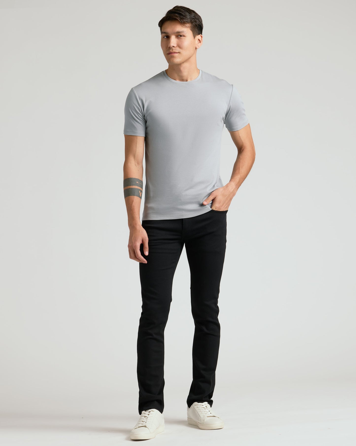 Black Wash Slim Comfort Stretch Jeans