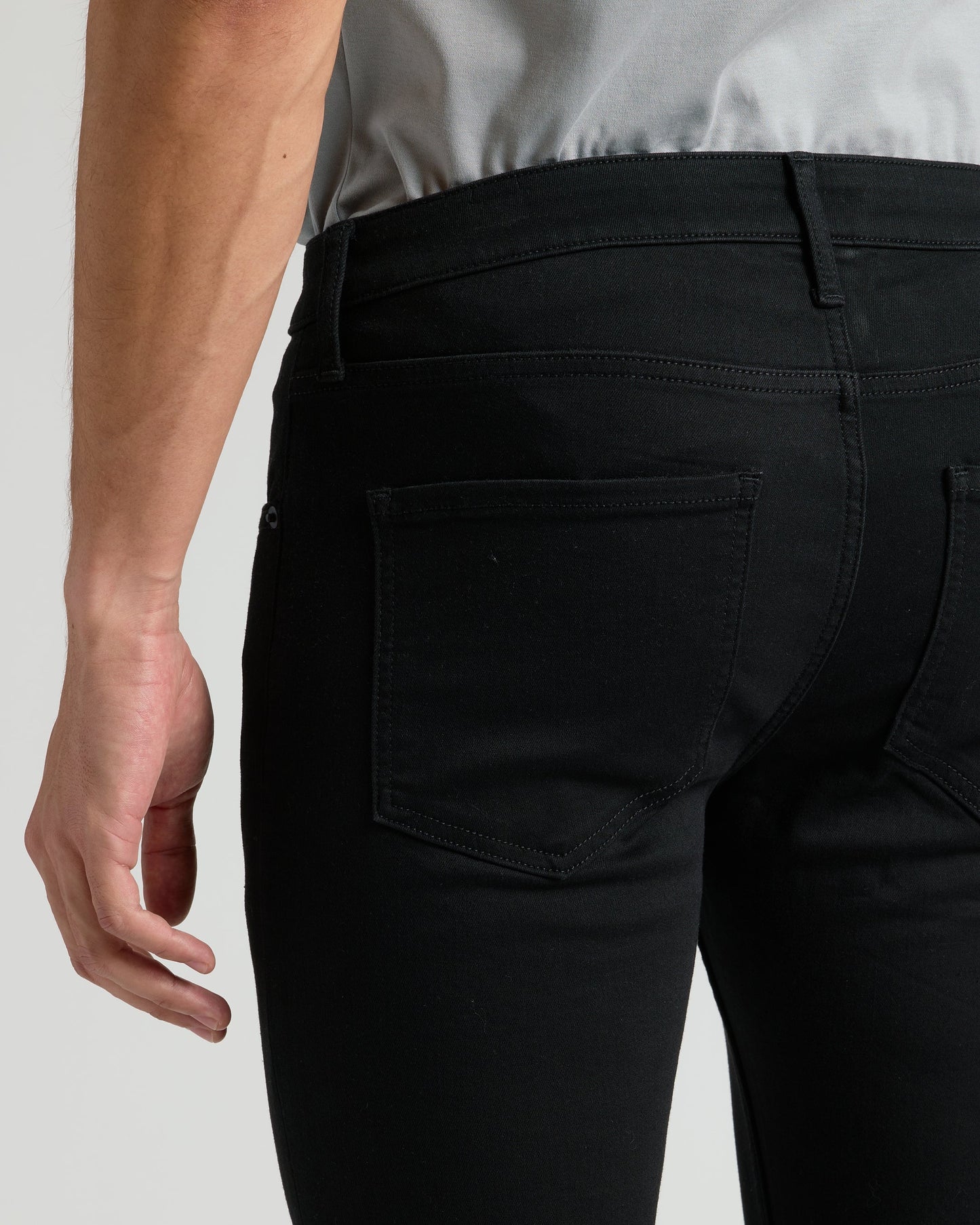Black Wash Slim Comfort Stretch Jeans