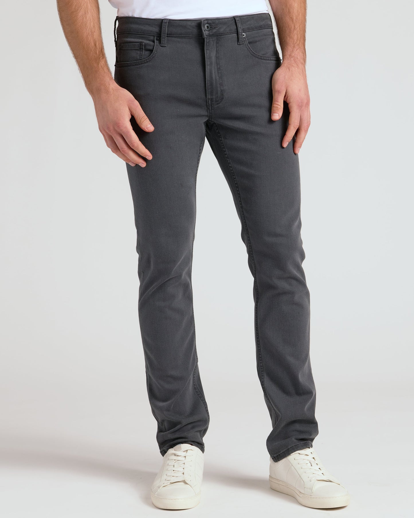 Gray Wash Slim Comfort Stretch Jeans