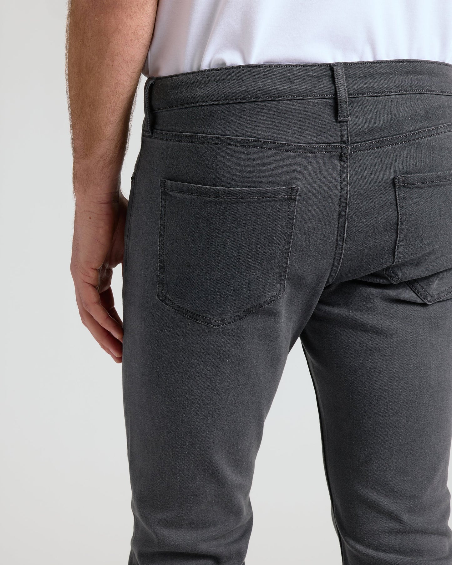 Gray Wash Slim Comfort Stretch Jeans