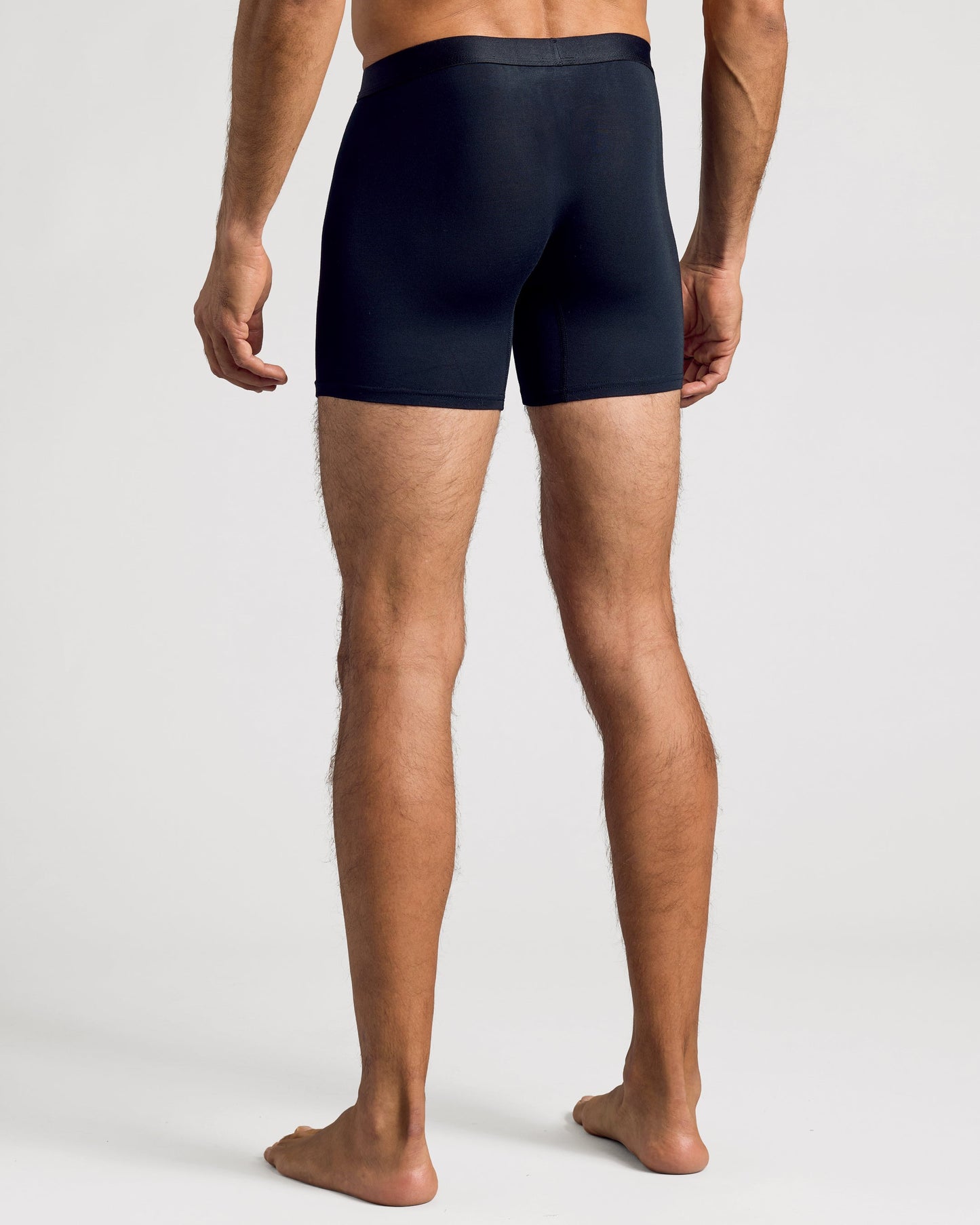 Black Boxer Briefs W/ Fly 3-Pack