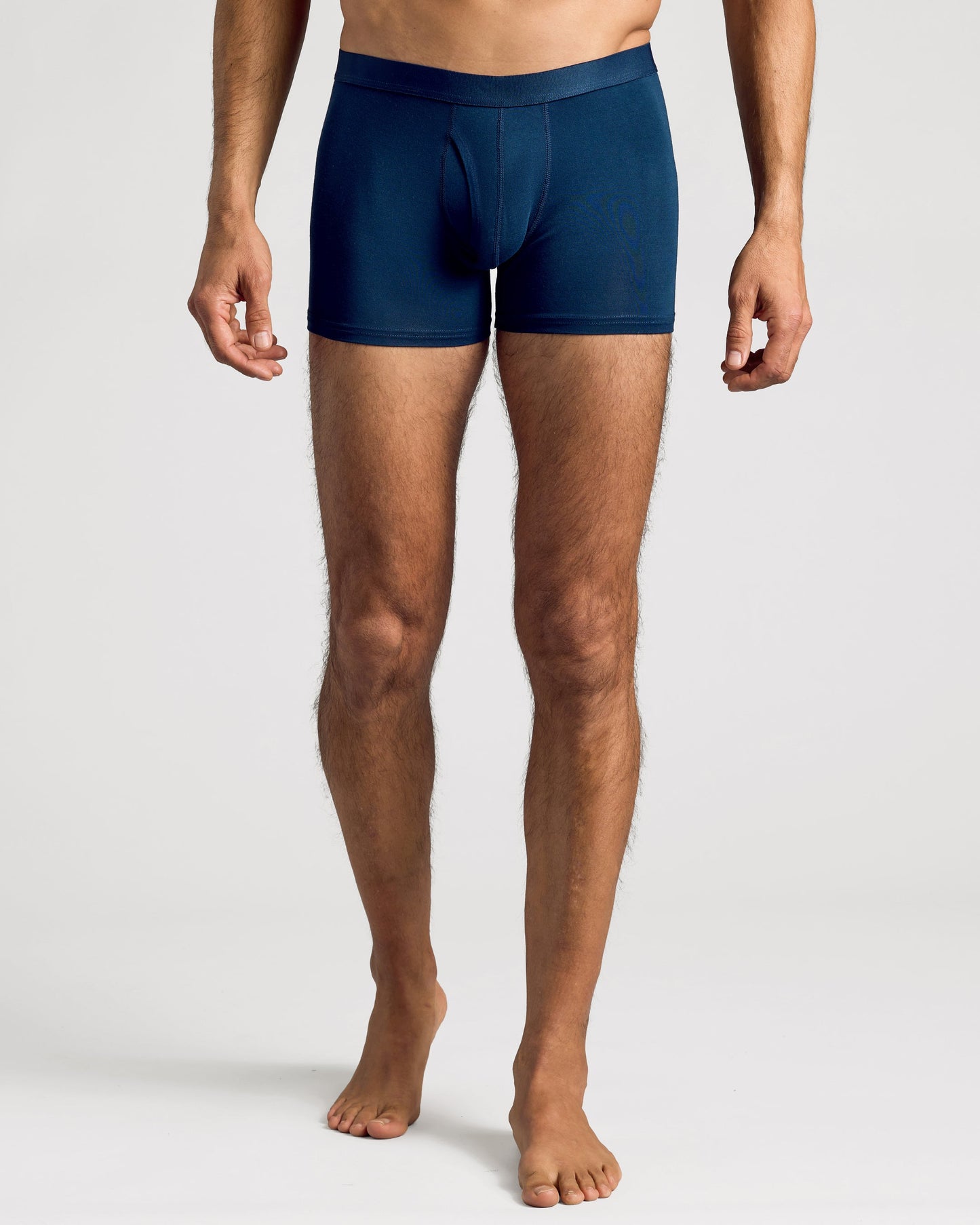 Navy Boxer Trunks W/ Fly 12-Pack