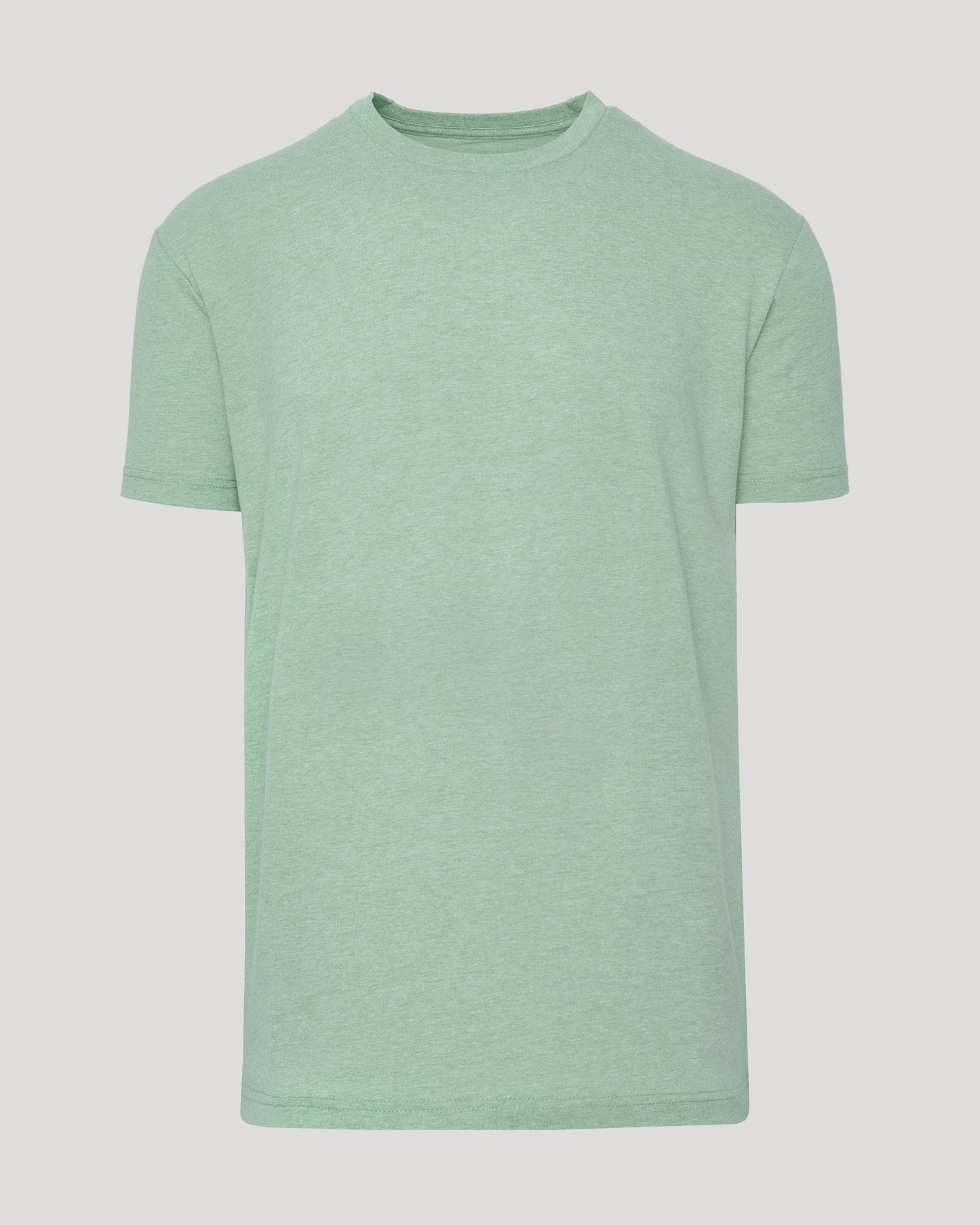 Heather Slate Green Classic Crew Neck