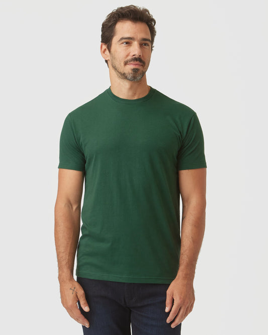 Moss Green Classic Crew Neck