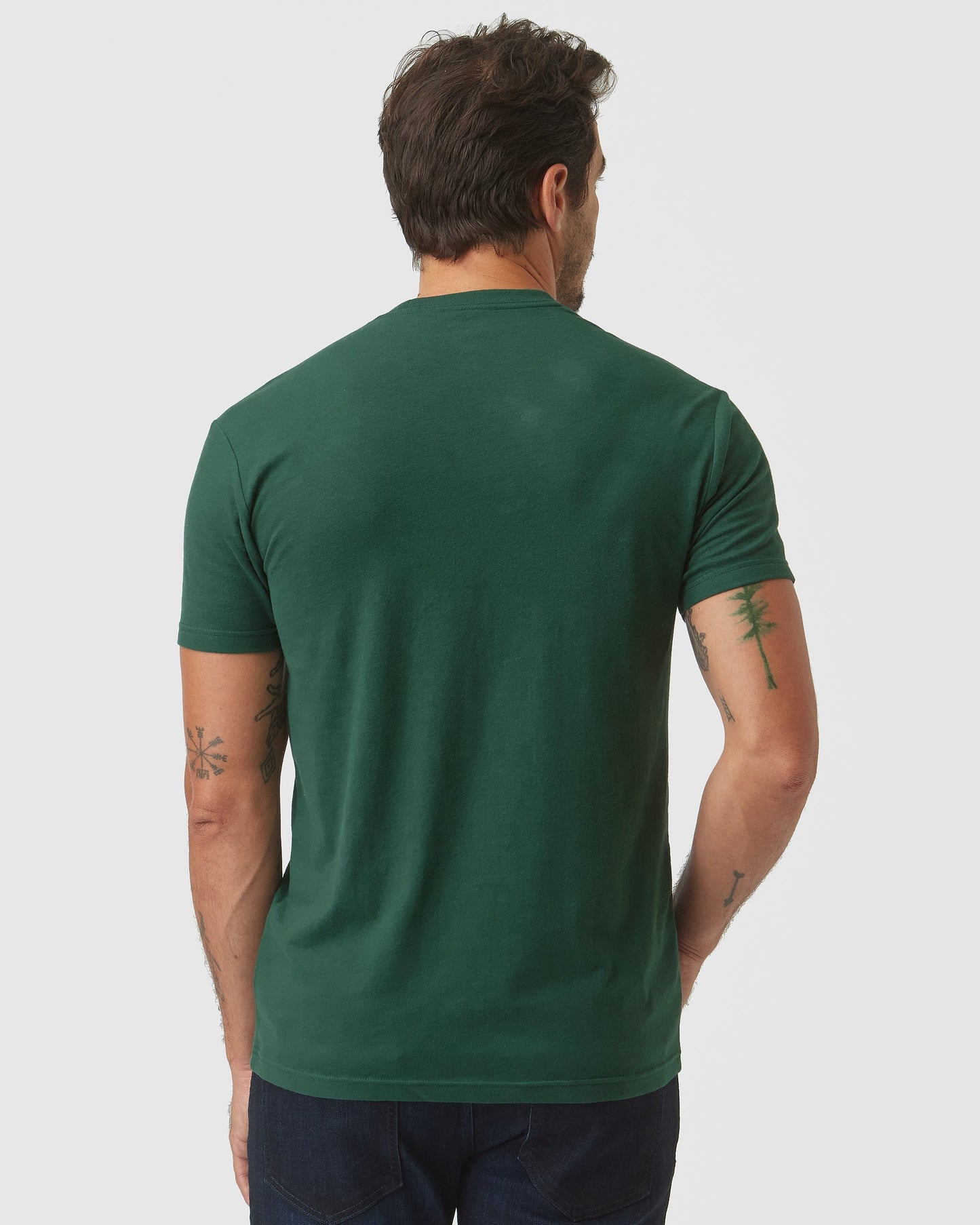 Moss Green Classic Crew Neck