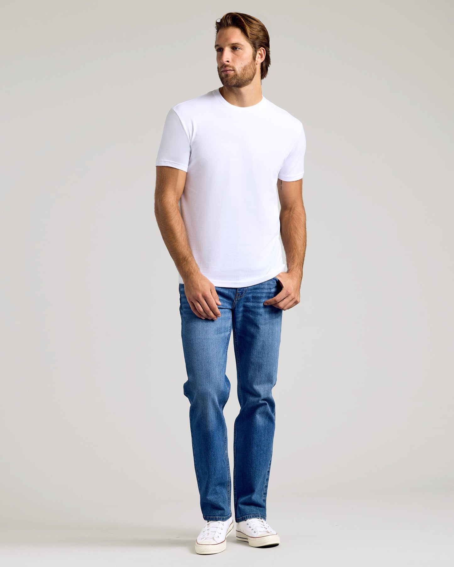 Black & White Classic Crew Neck 12-Pack