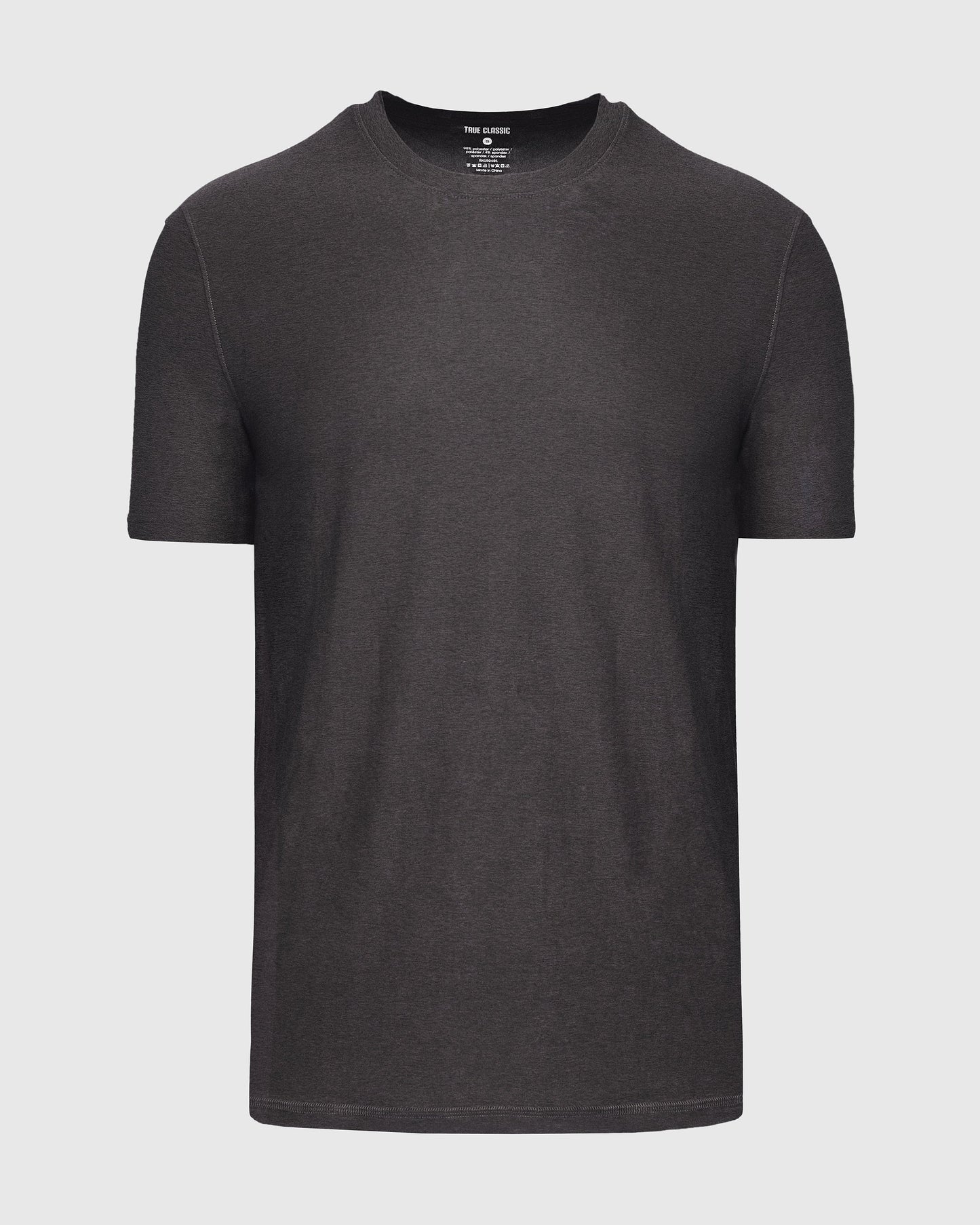 Dark Heather Tempest Active Crew Neck Tee