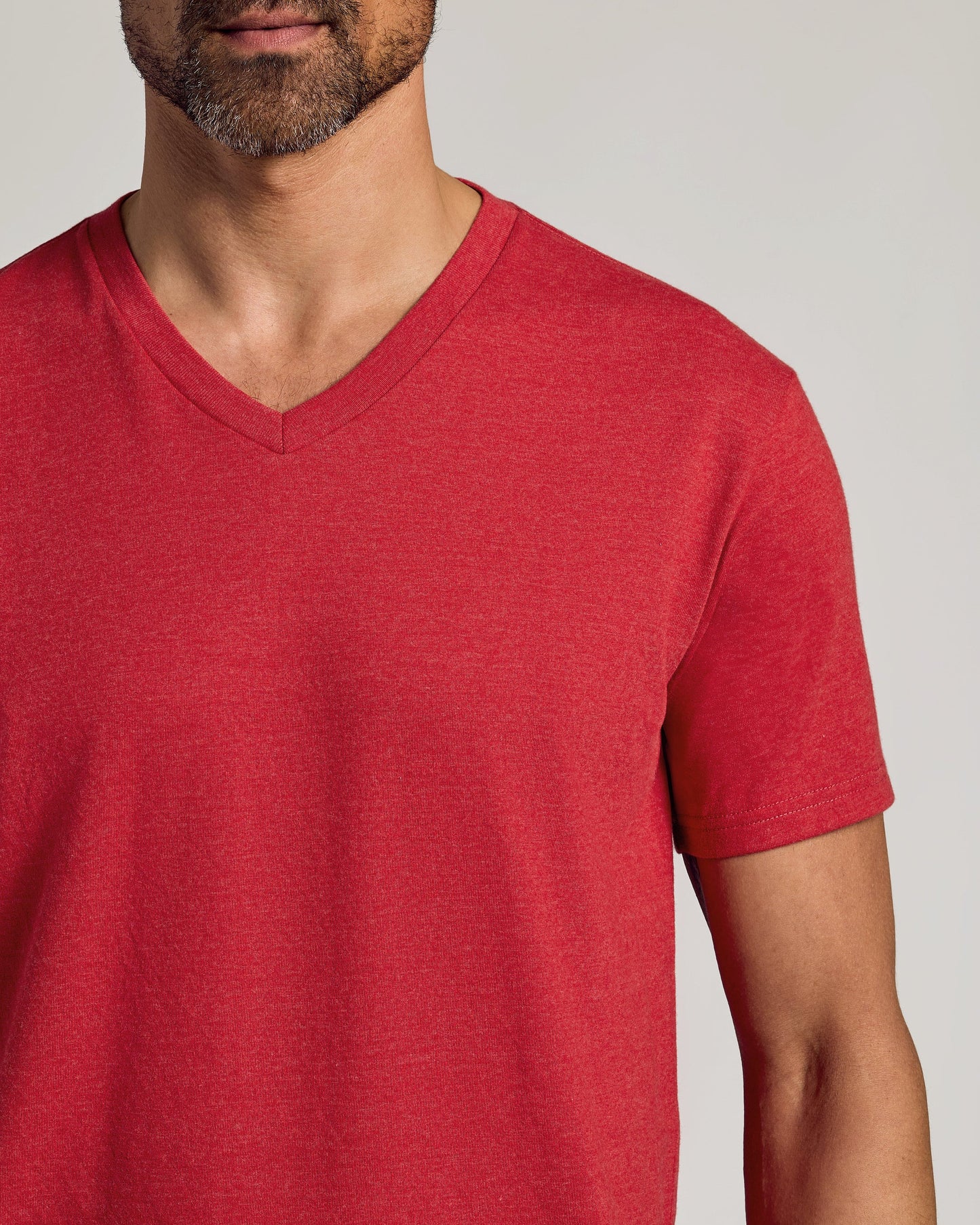 Dark Heather Lava Classic V-Neck