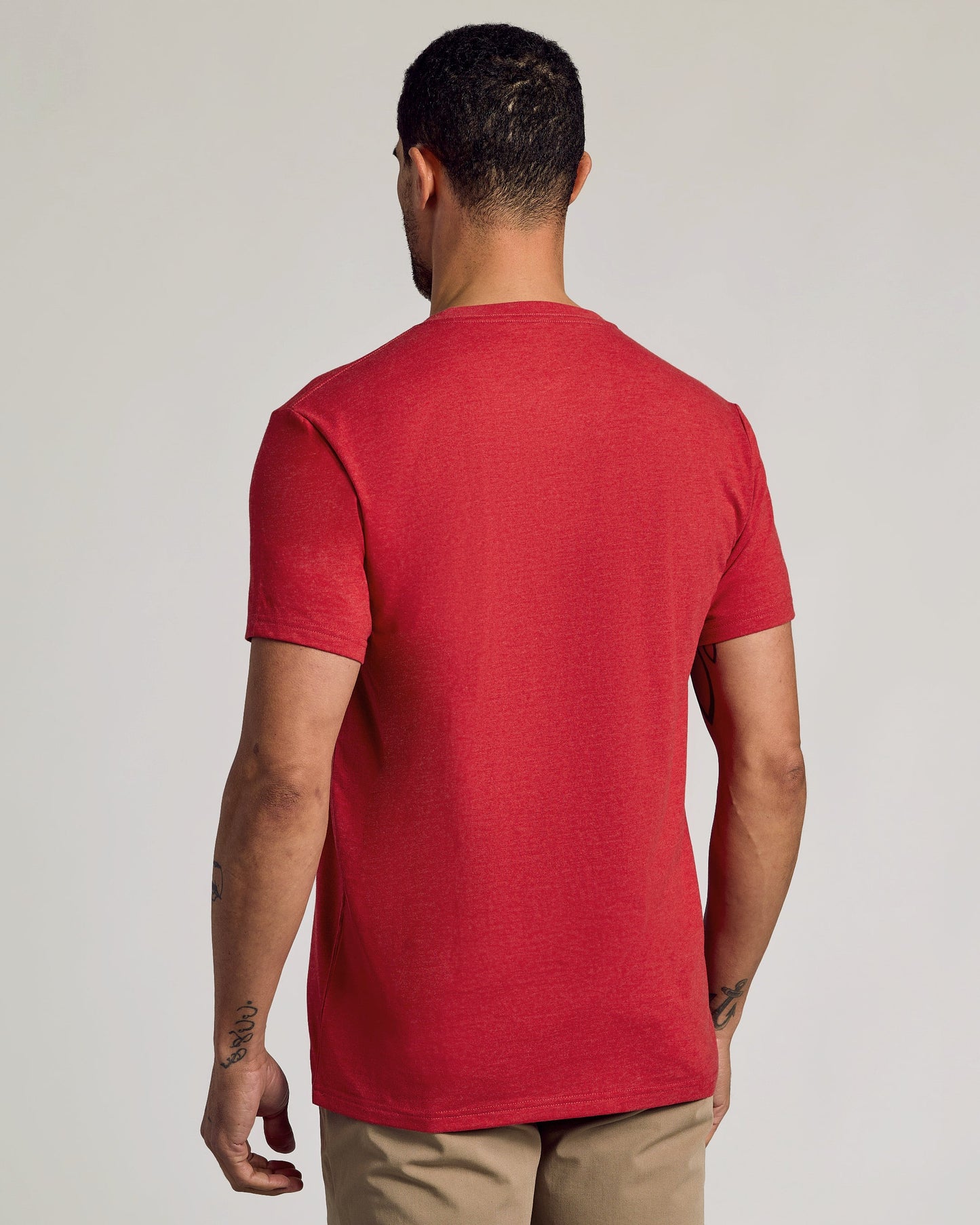Dark Heather Lava Classic V-Neck