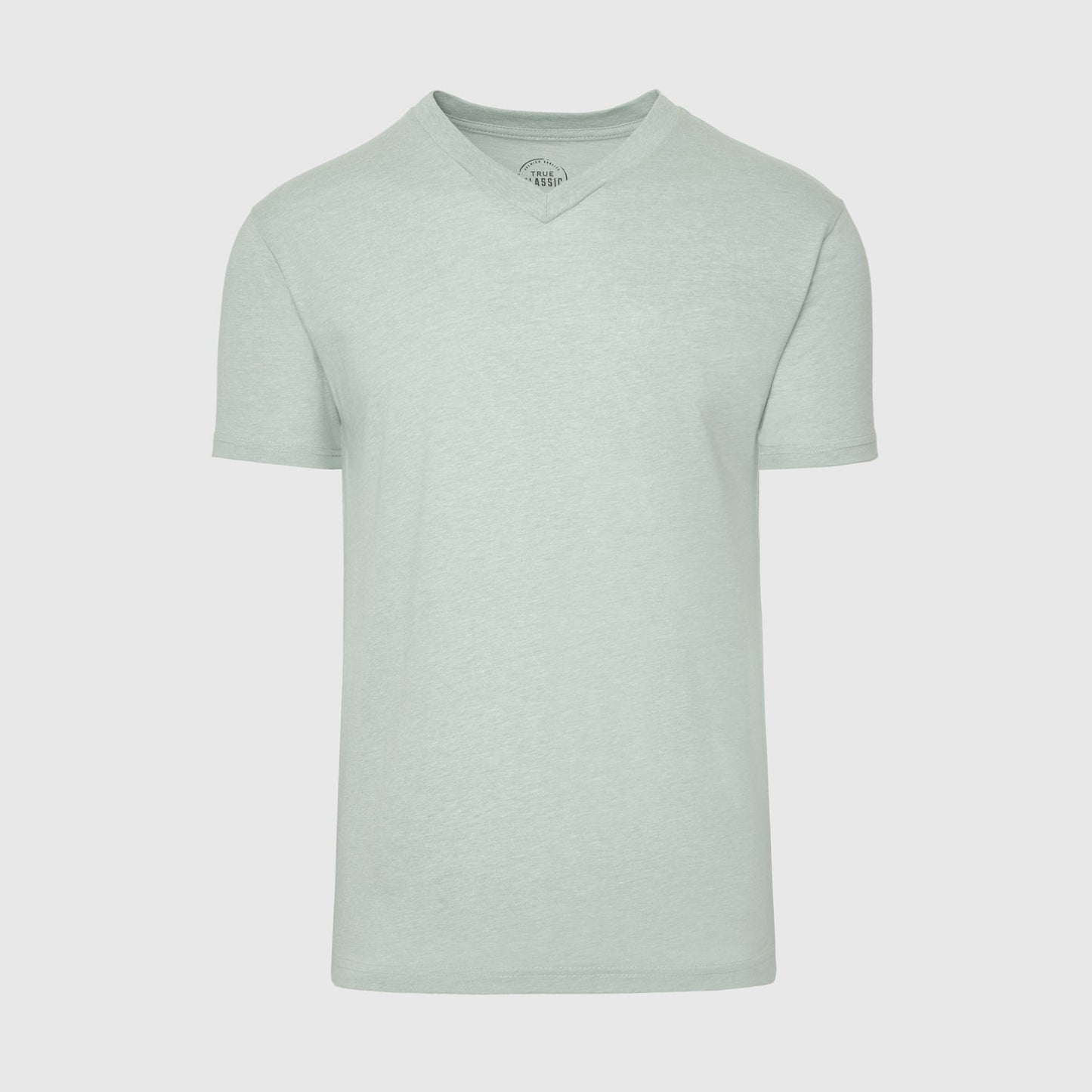 Heather Sage Classic V-Neck