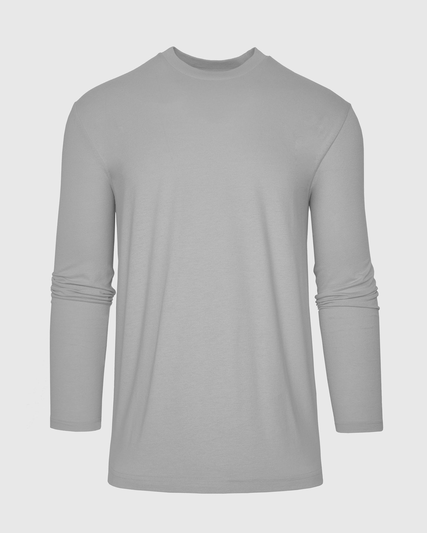 Glacier Gray Classic Long Sleeve Crew Neck