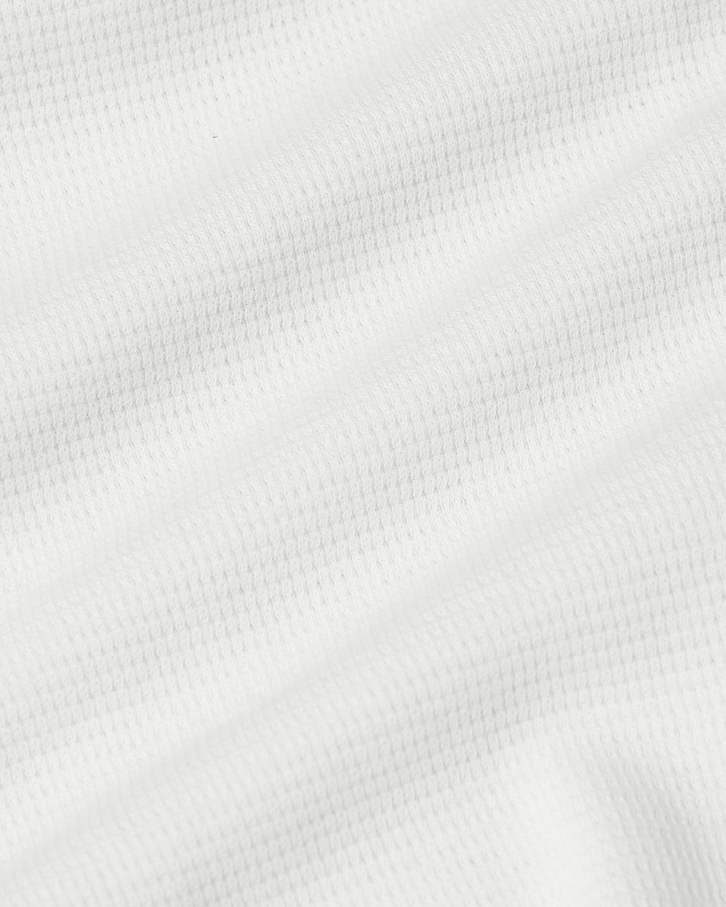 White Waffle Long Sleeve Crew Neck 3-Pack