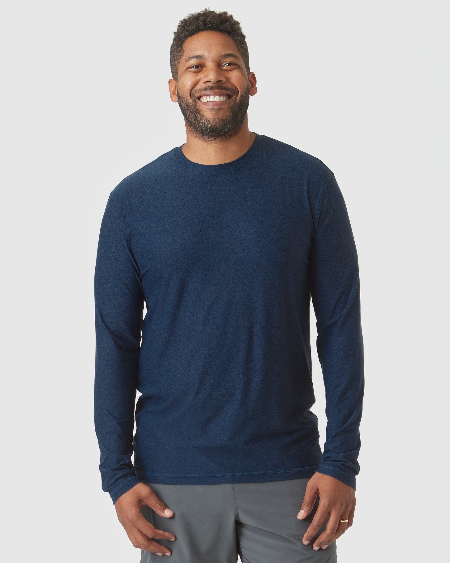 Active Long Sleeve Crew Neck T-Shirt