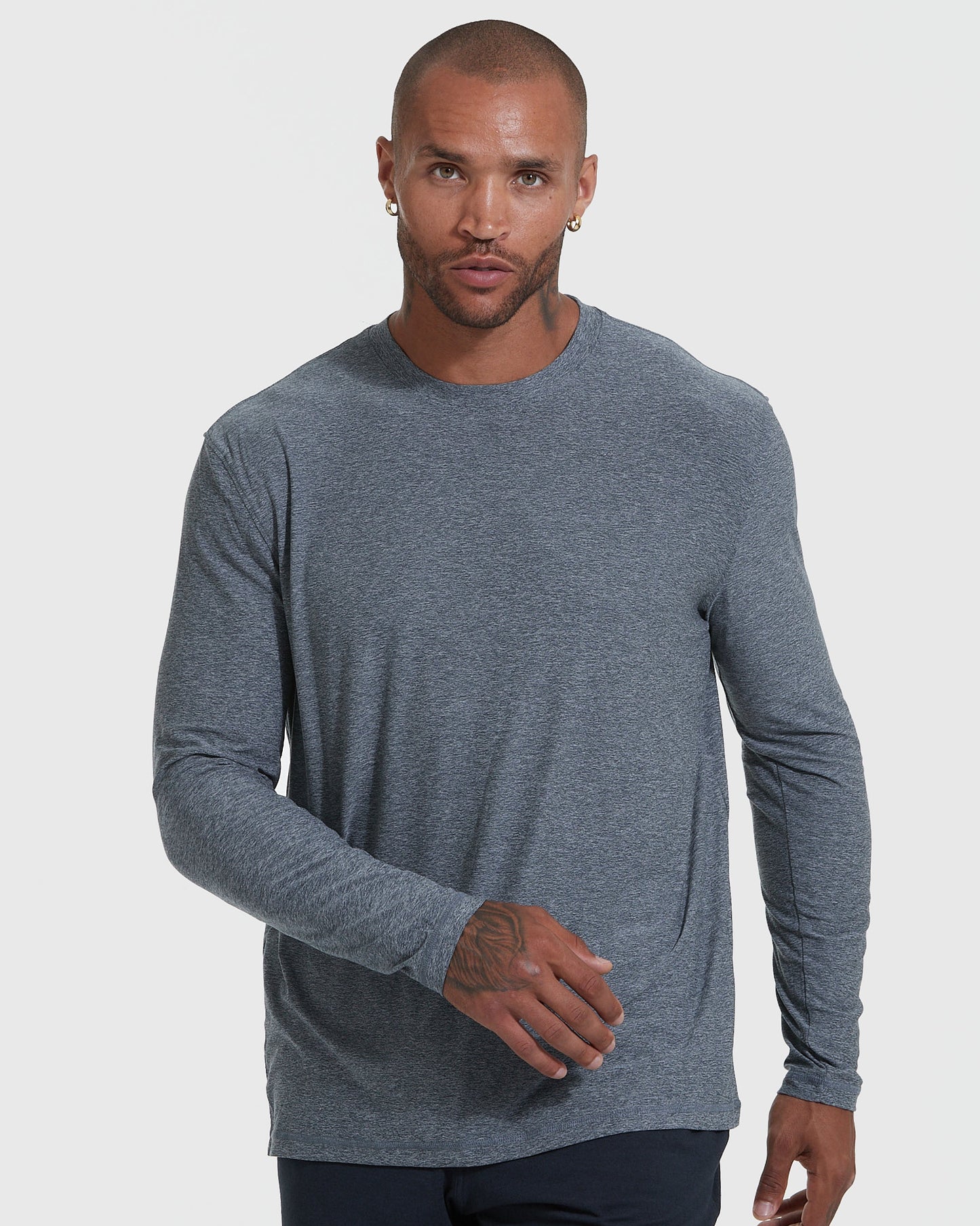 Active Long Sleeve Crew Neck T-Shirt