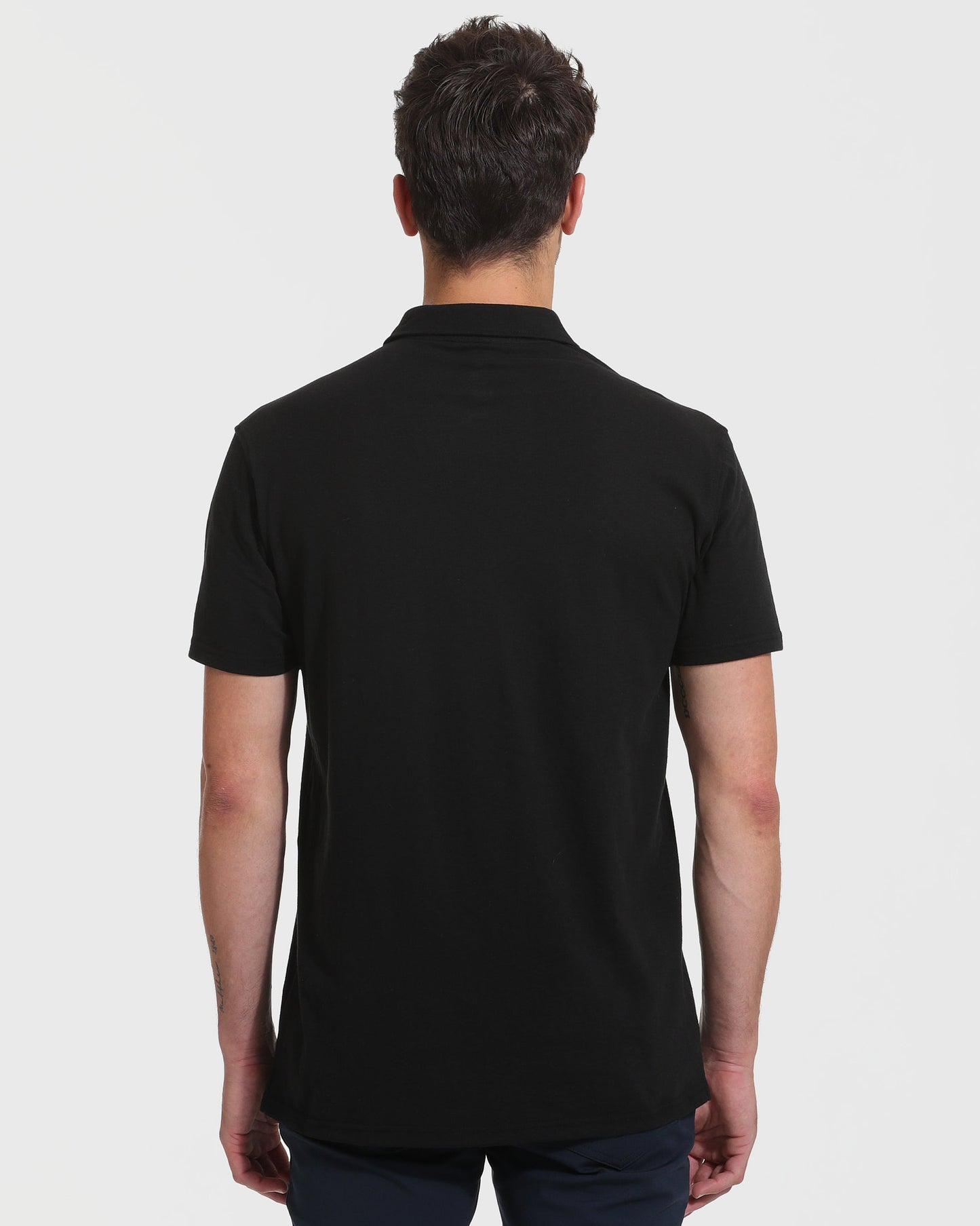 All Black Tall Classic Polo 3-Pack